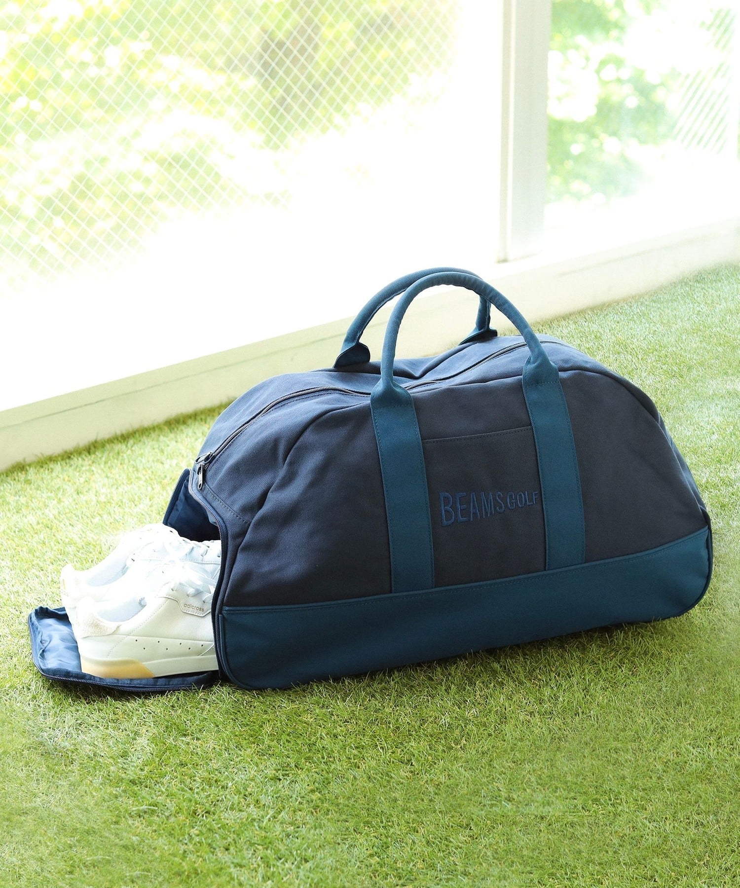 BEAMS GOLF｜キャンバス ボストンバッグ 2 | Rakuten Fashion(楽天