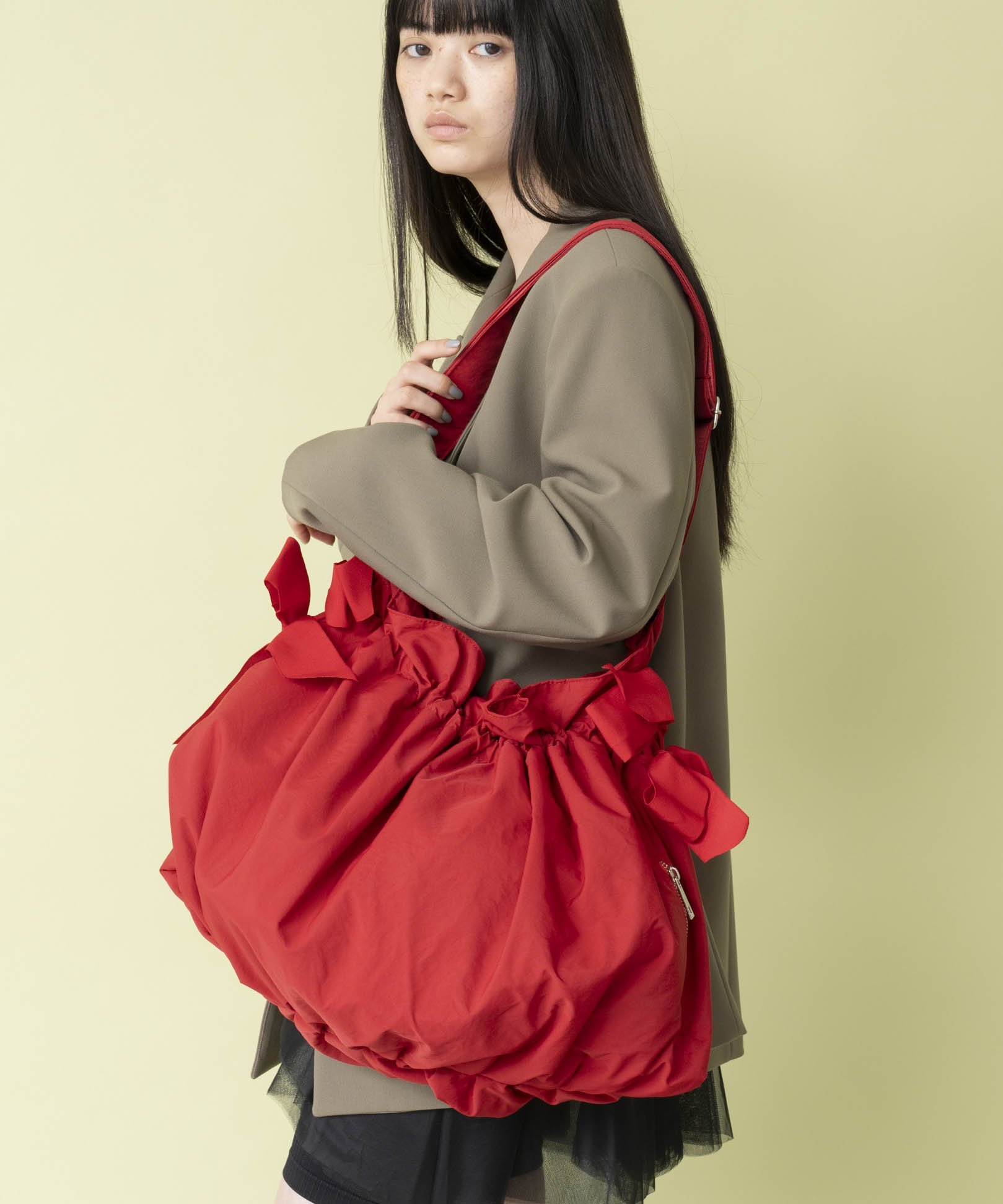 CASSELINI｜Casselini(キャセリーニ)ビッグサイドダブルリボンバッグ