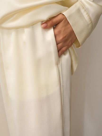 gelato pique｜【JOEL ROBUCHON】【販路限定】シルクサテンシャツ