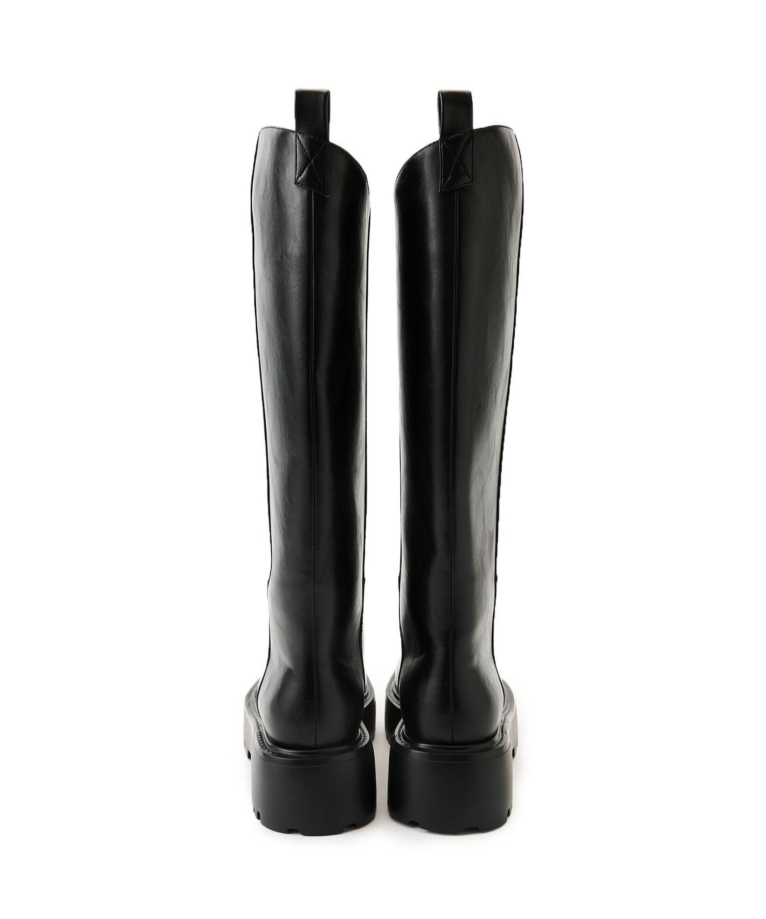 美品 SYユナイテッドアローズ <SY>ボリュームソールプレーンロングブーツ厚底 UNITED ARROWS LTD. OUTLET｜<SY>ボリュームソールプレーン ロング