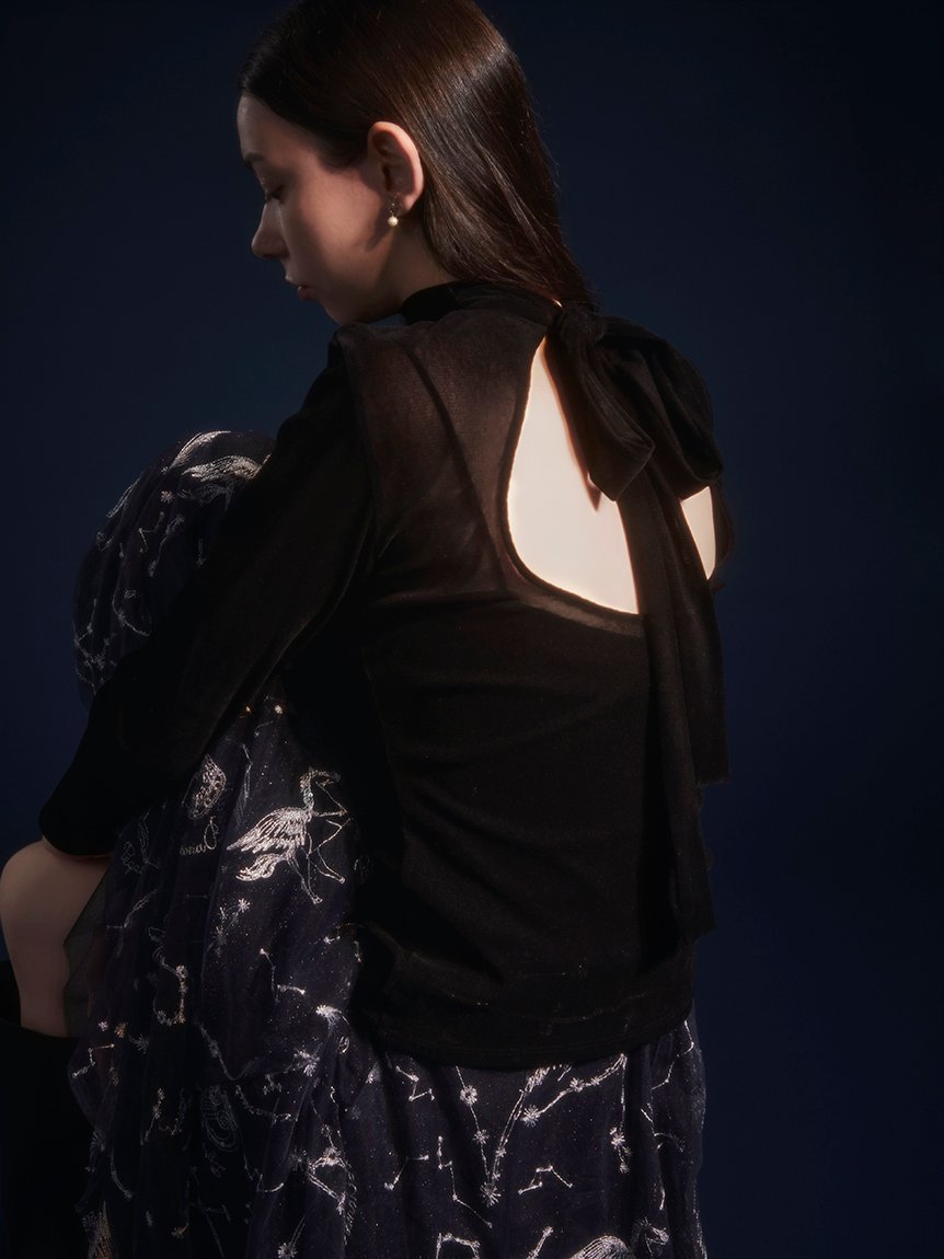 FRAY I.D｜エトワールエンブロイダリーチュールスカート | Rakuten