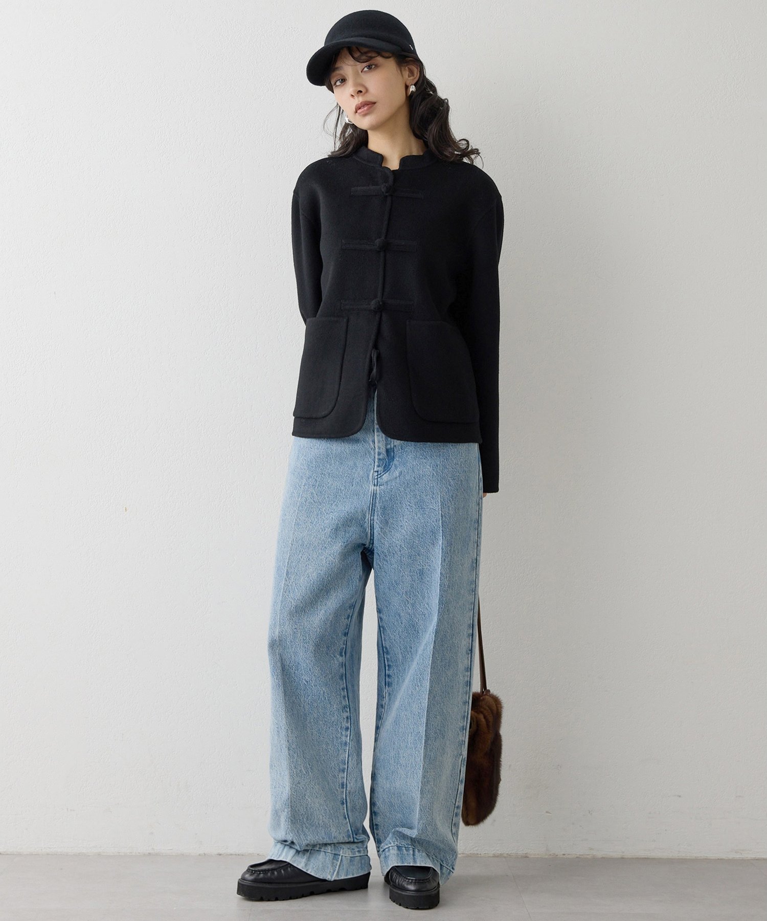 Whim Gazette｜センタープレスデニムパンツ | Rakuten Fashion(楽天