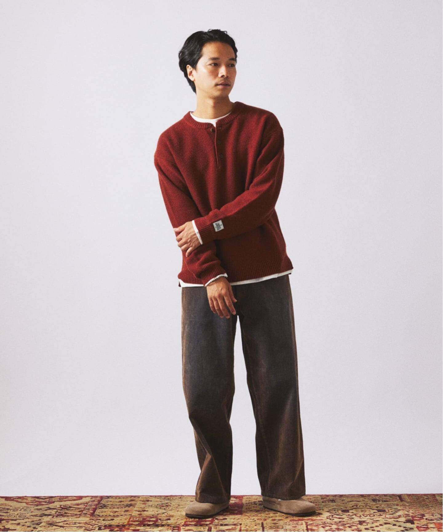 JOURNAL STANDARD relume｜ハミルトン ウール ガーター ヘンリーネック