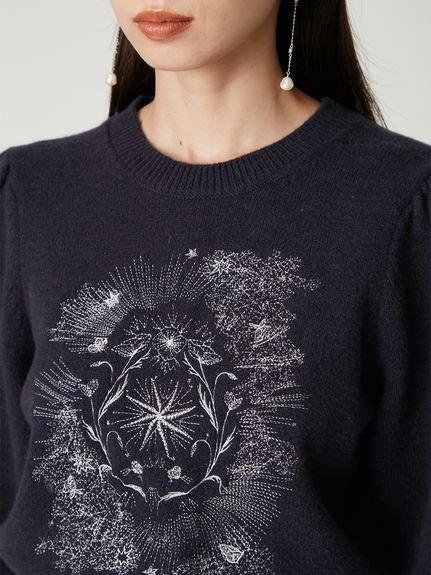 FRAY I.D｜エトワールエンブロイダリーニット | Rakuten Fashion(楽天