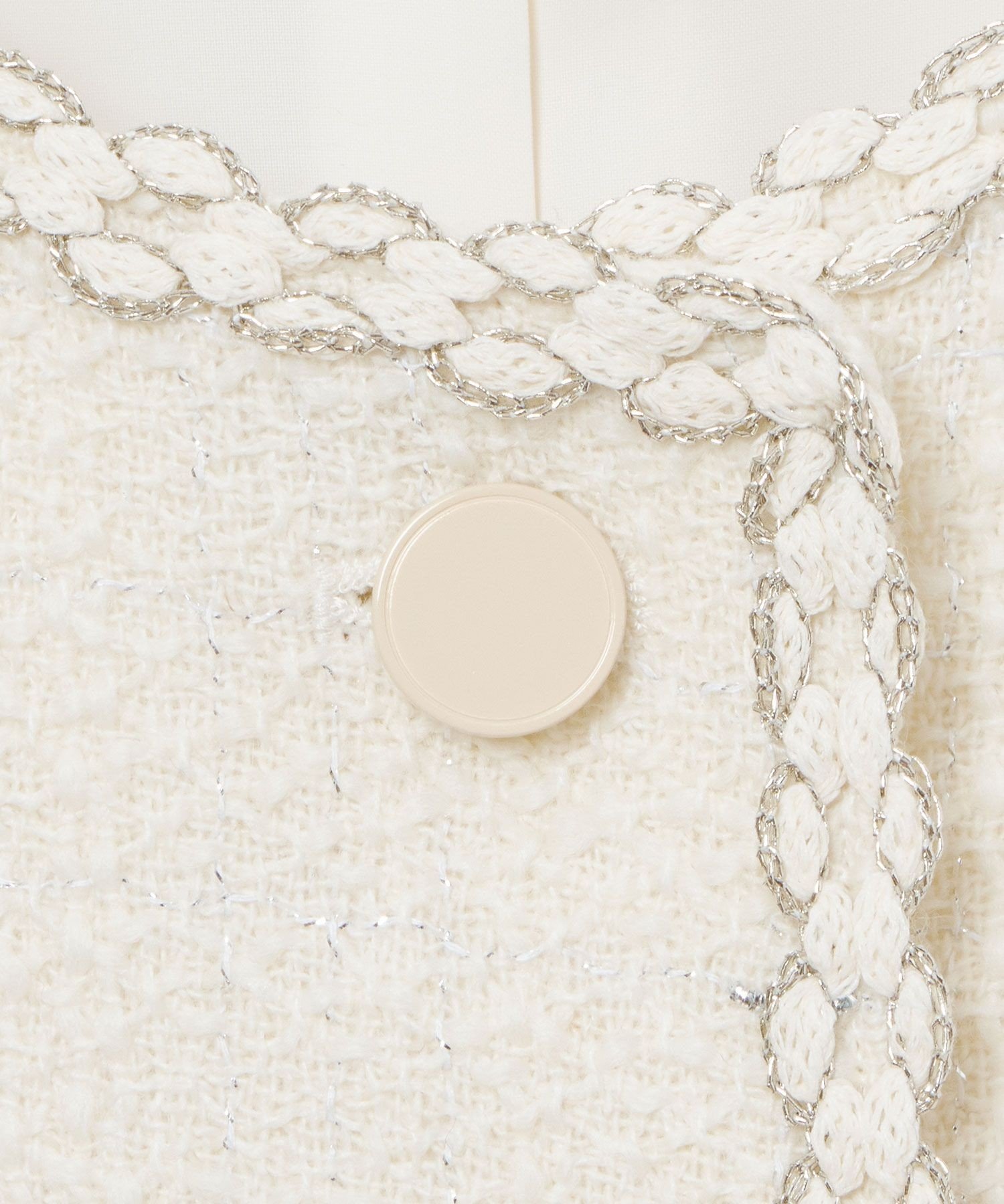 ANAYI｜ラメスラブツイードジレワンピース | Rakuten Fashion(楽天