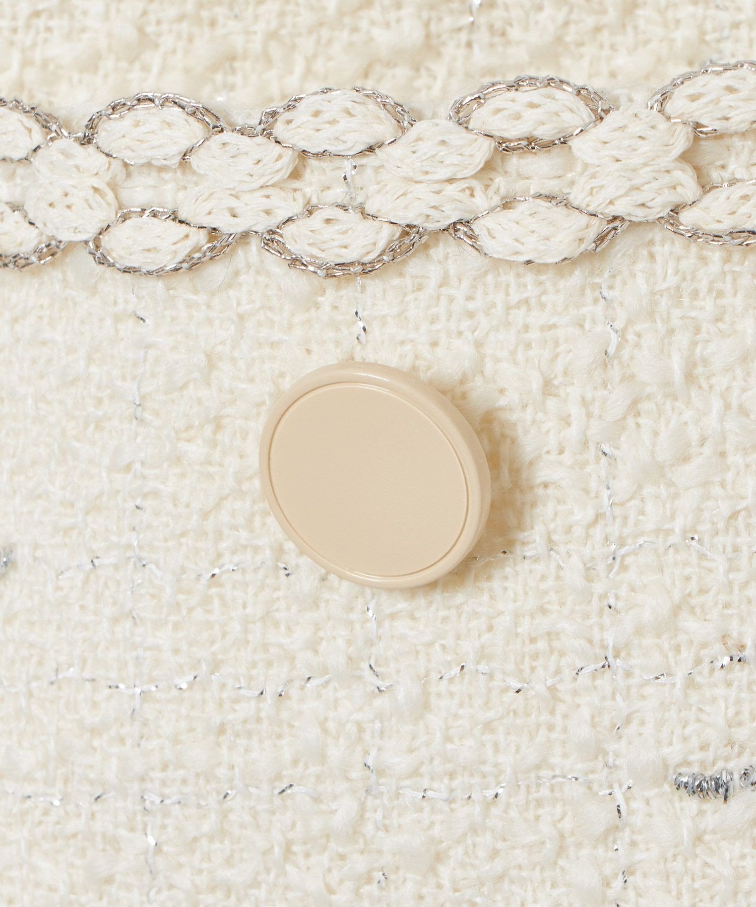 ANAYI｜【セットアップ対応商品】ラメスラブツイードショート