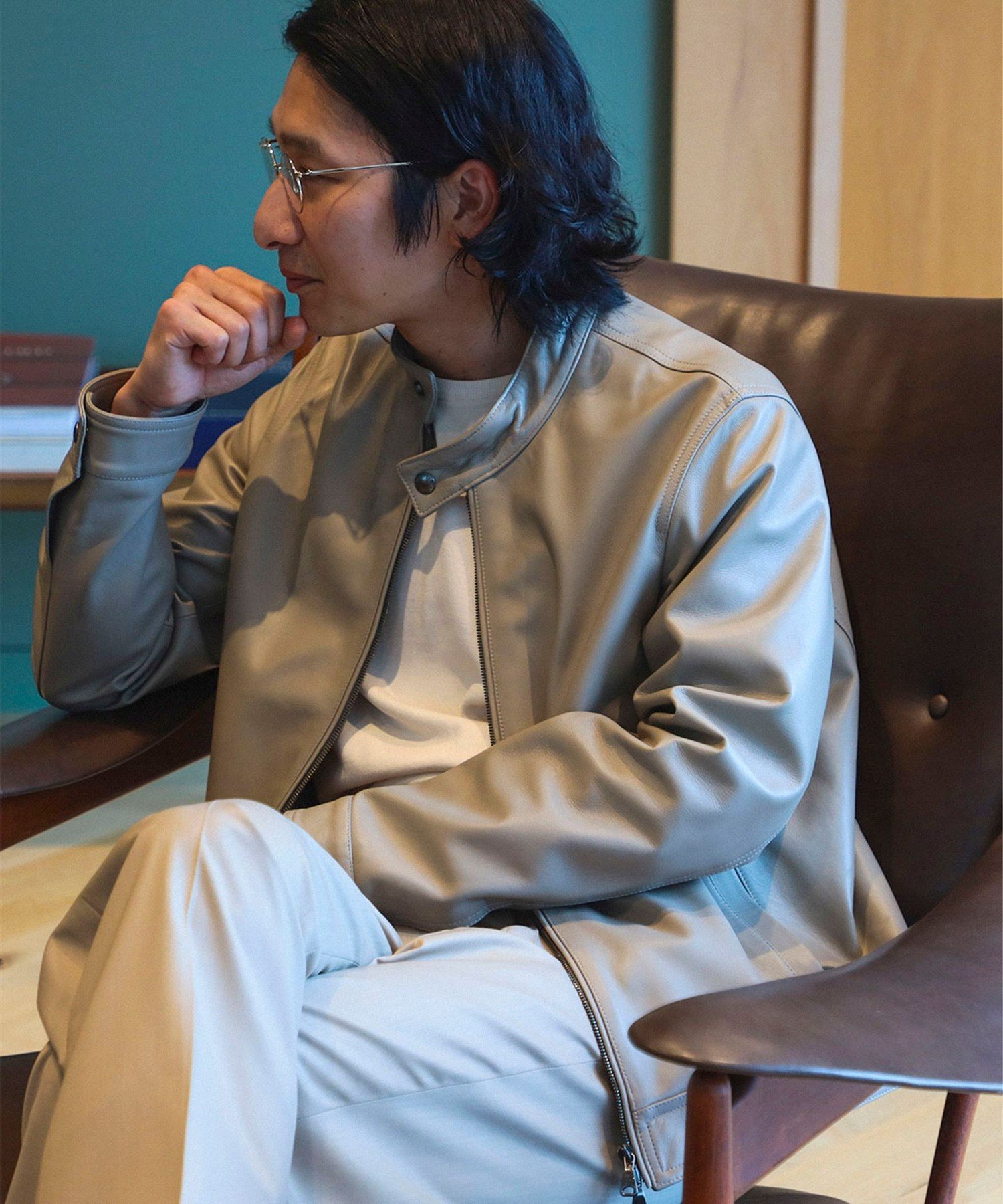 ラーメン 『JURI BEAMS3』グレージュ 52サイズ BEAMS MEN｜【ビームス