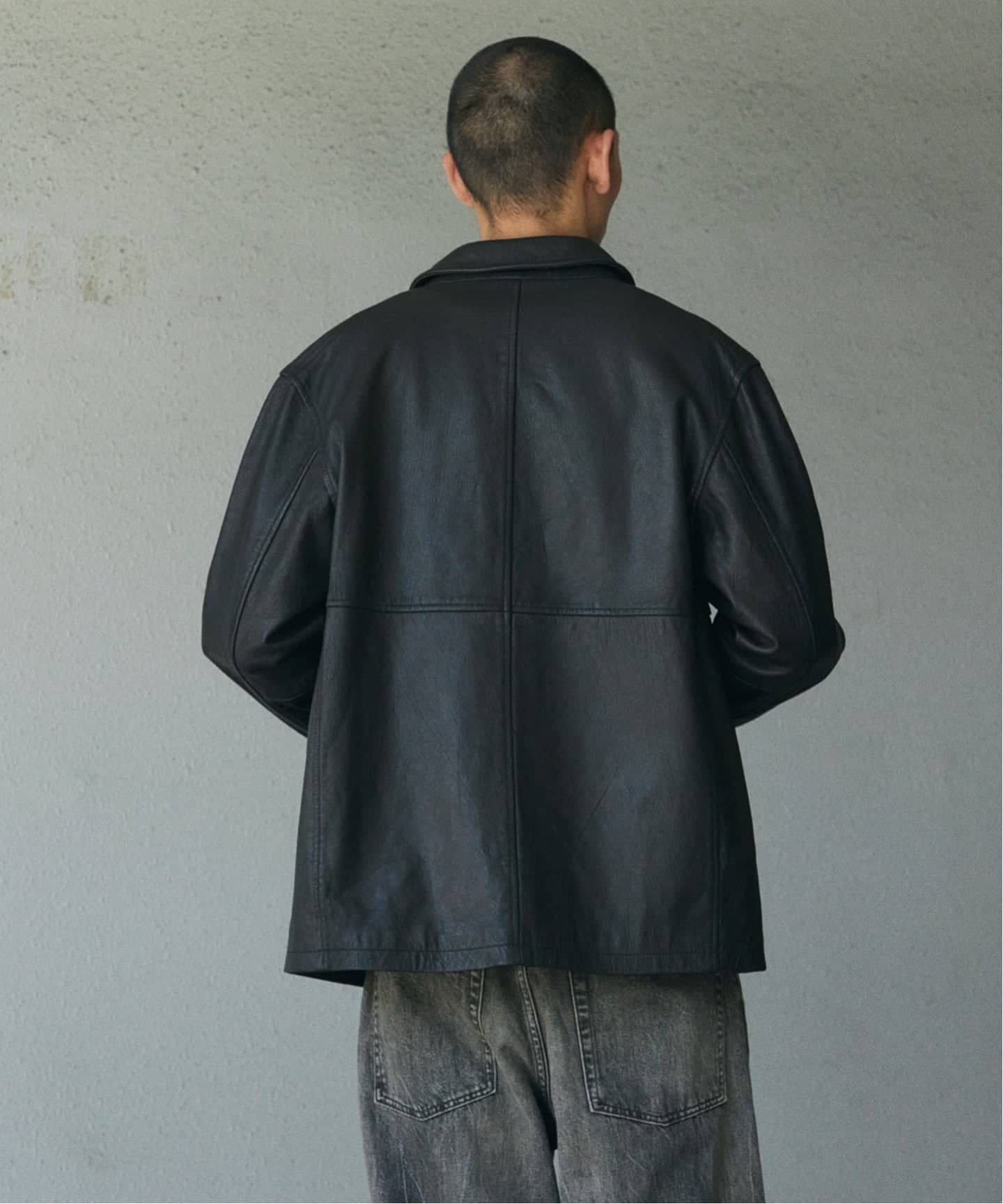 JOURNAL STANDARD｜ゴートレザー ウォッシュド カーコート | Rakuten