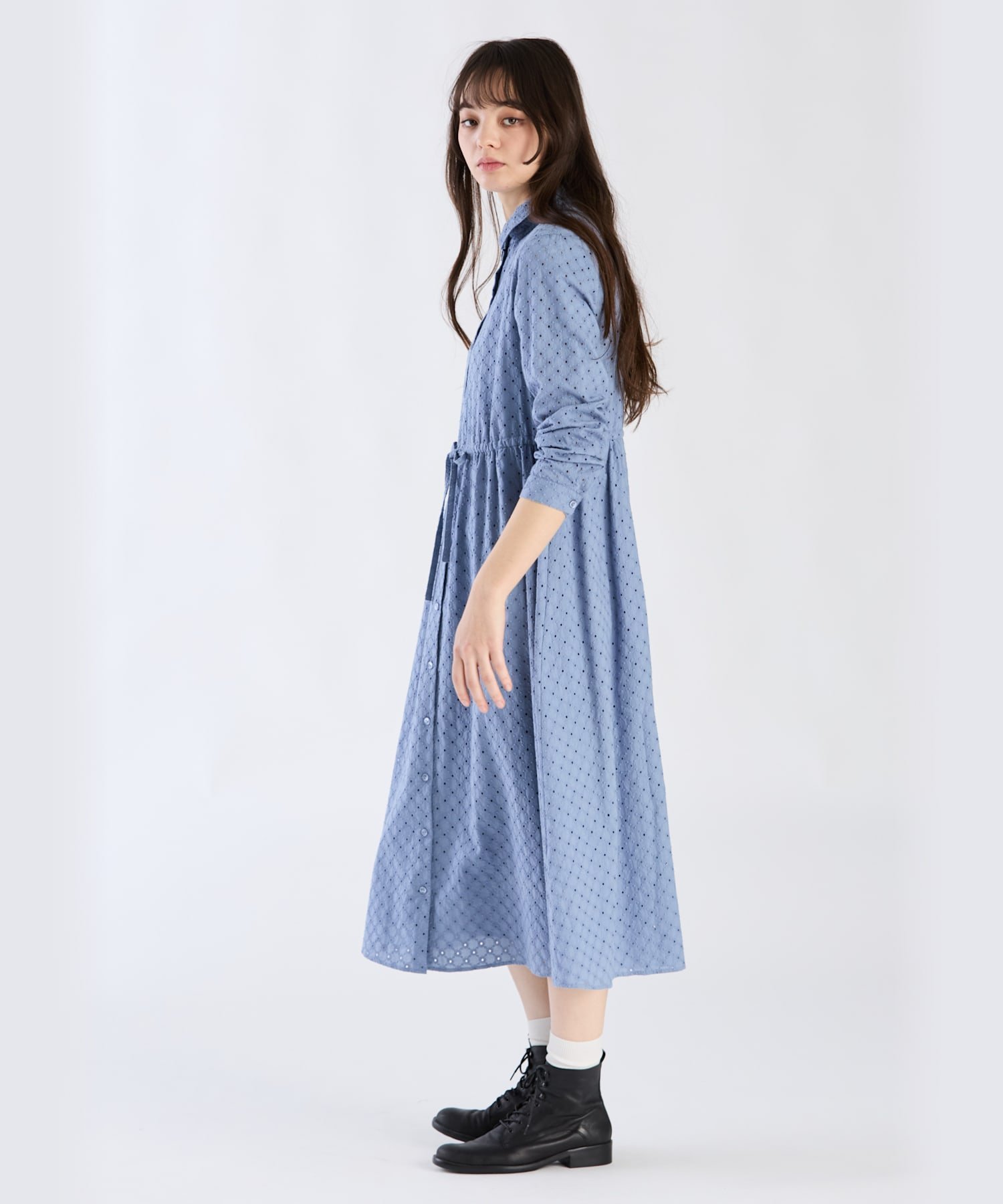 agnes b.｜コットンフラワーレースワンピース | Rakuten Fashion(楽天