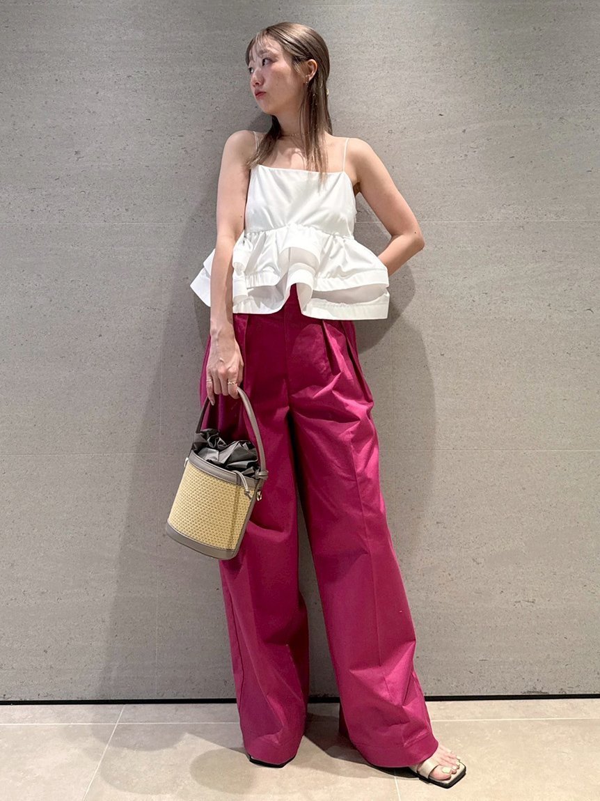 FRAY I.D｜ラッフルヘムデザインキャミソール | Rakuten Fashion(楽天