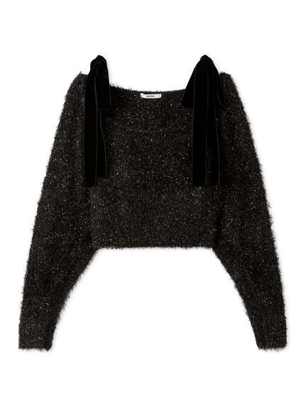 SNIDEL｜ラメニットアンサンブルプルオーバー【カンヘウォン着用