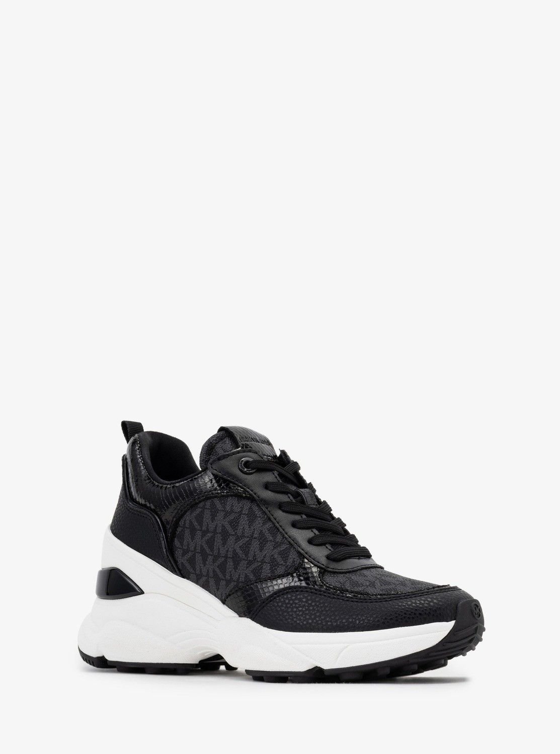 MICHAEL KORS｜KATRINA メタリック リザード エンボス スニーカー - MK