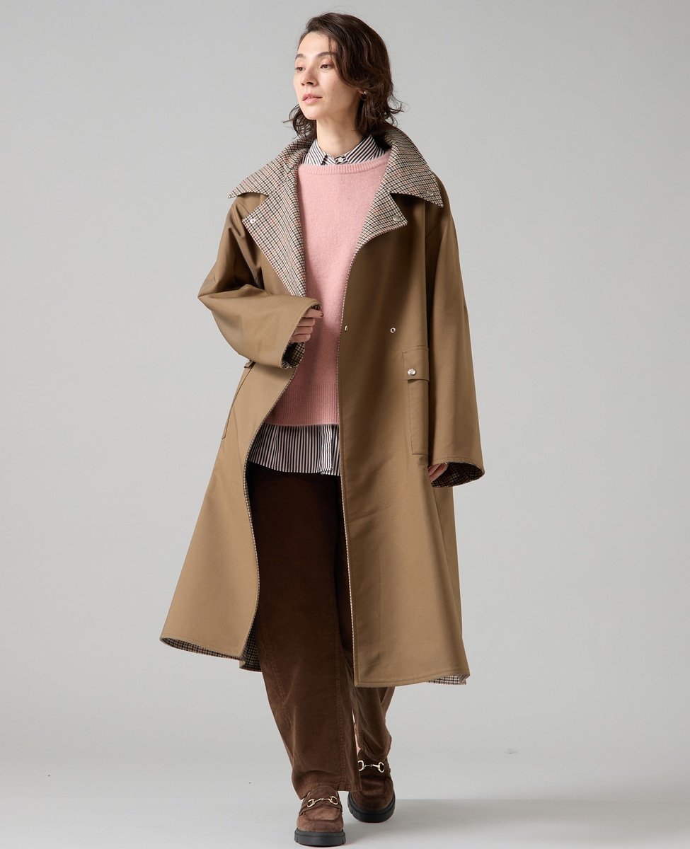 Liesse｜【大草直子さんコラボ】リバーシブルコート | Rakuten Fashion