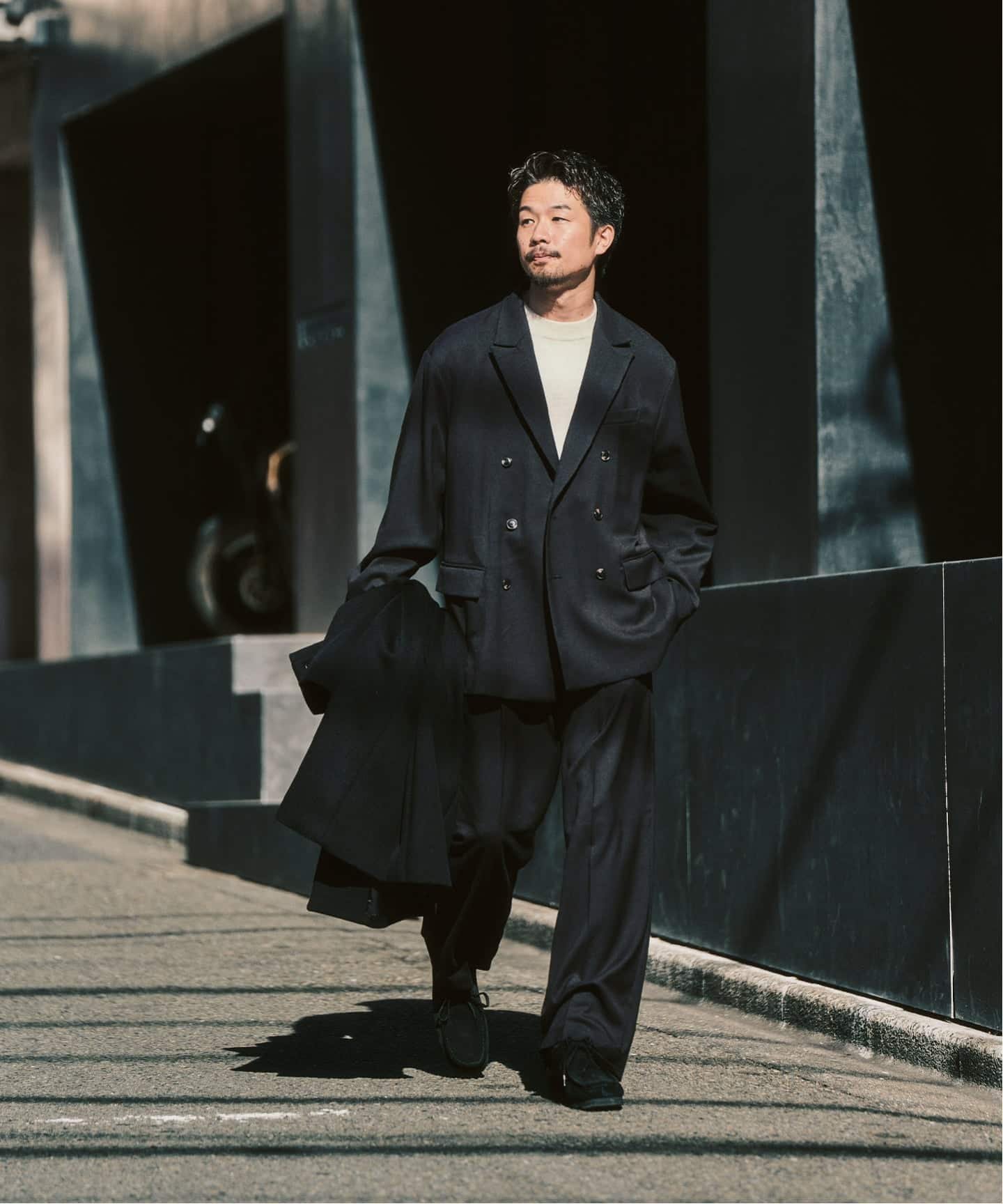 417 EDIFICE｜T/Rツイル ダブルワイドセットアップ | Rakuten Fashion