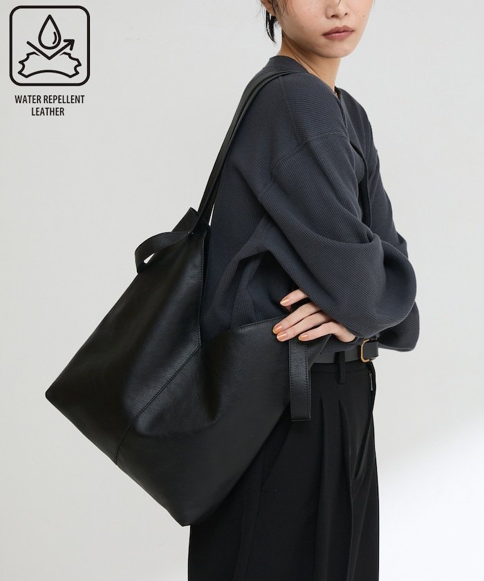 FREAK'S STORE｜レザー2wayトライアングルトート / 撥水レザー / A4