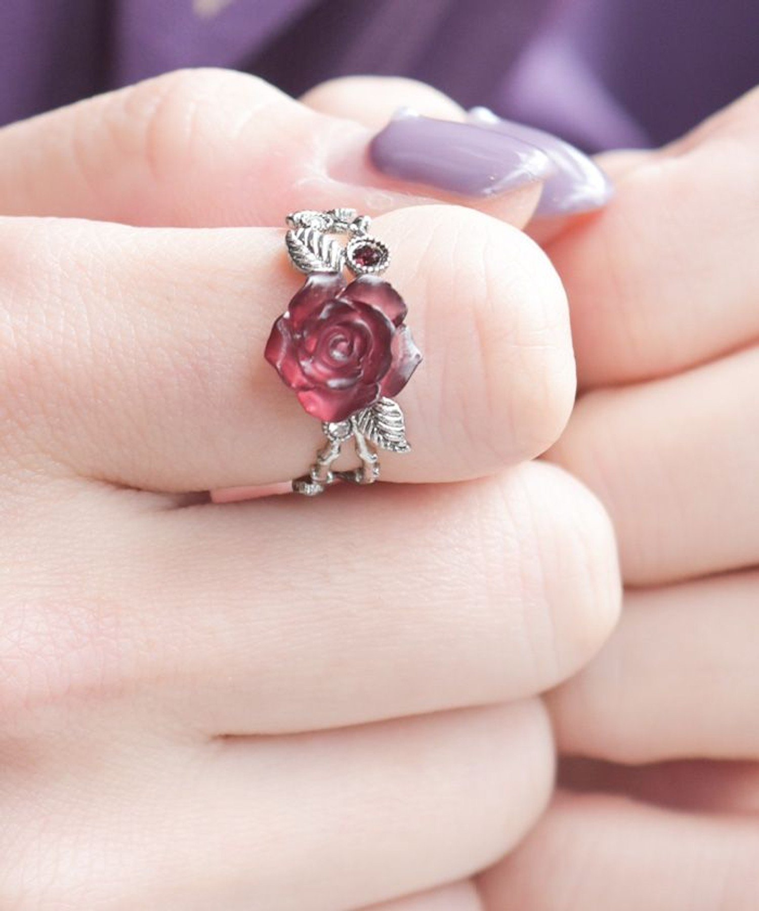 楽天市場】薔薇（指輪・リング｜レディースジュエリー・アクセサリー