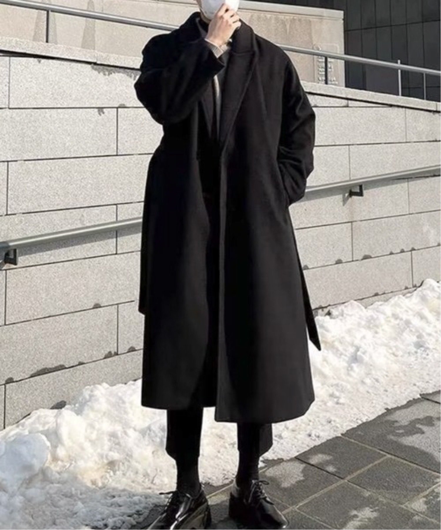 CERCA｜NOWLE/(M)【NOWLE】ウエストコード付き ロング丈 チェスター