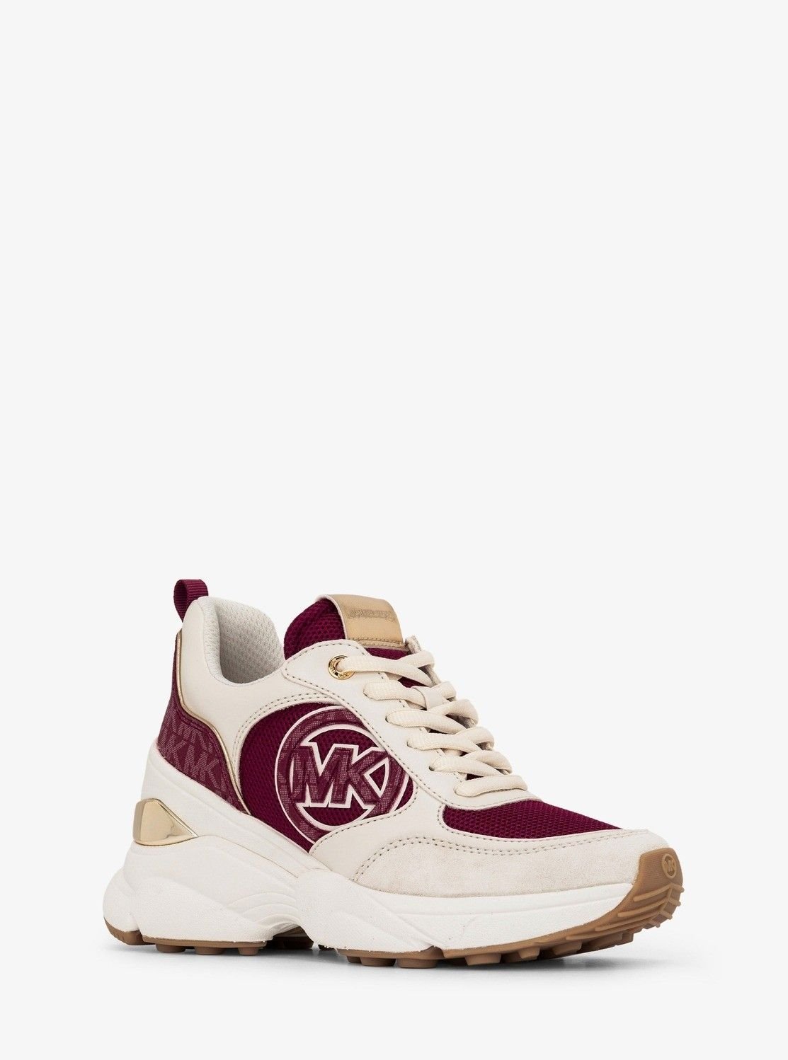 MICHAEL KORS｜KATRINA メタリック リザード エンボス スニーカー - MK