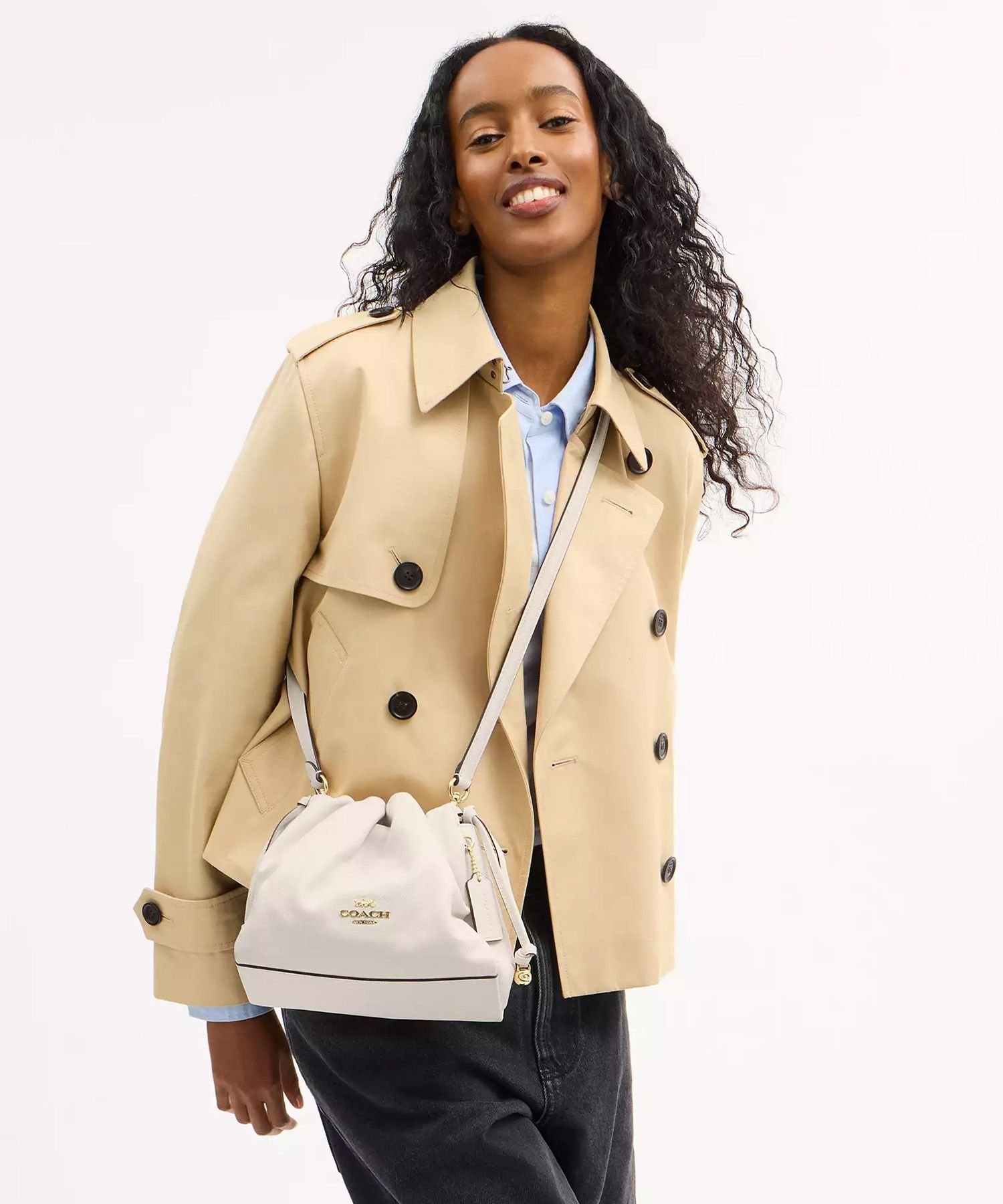 COACH OUTLET｜【公式】フェイ ドローストリング バッグ | Rakuten