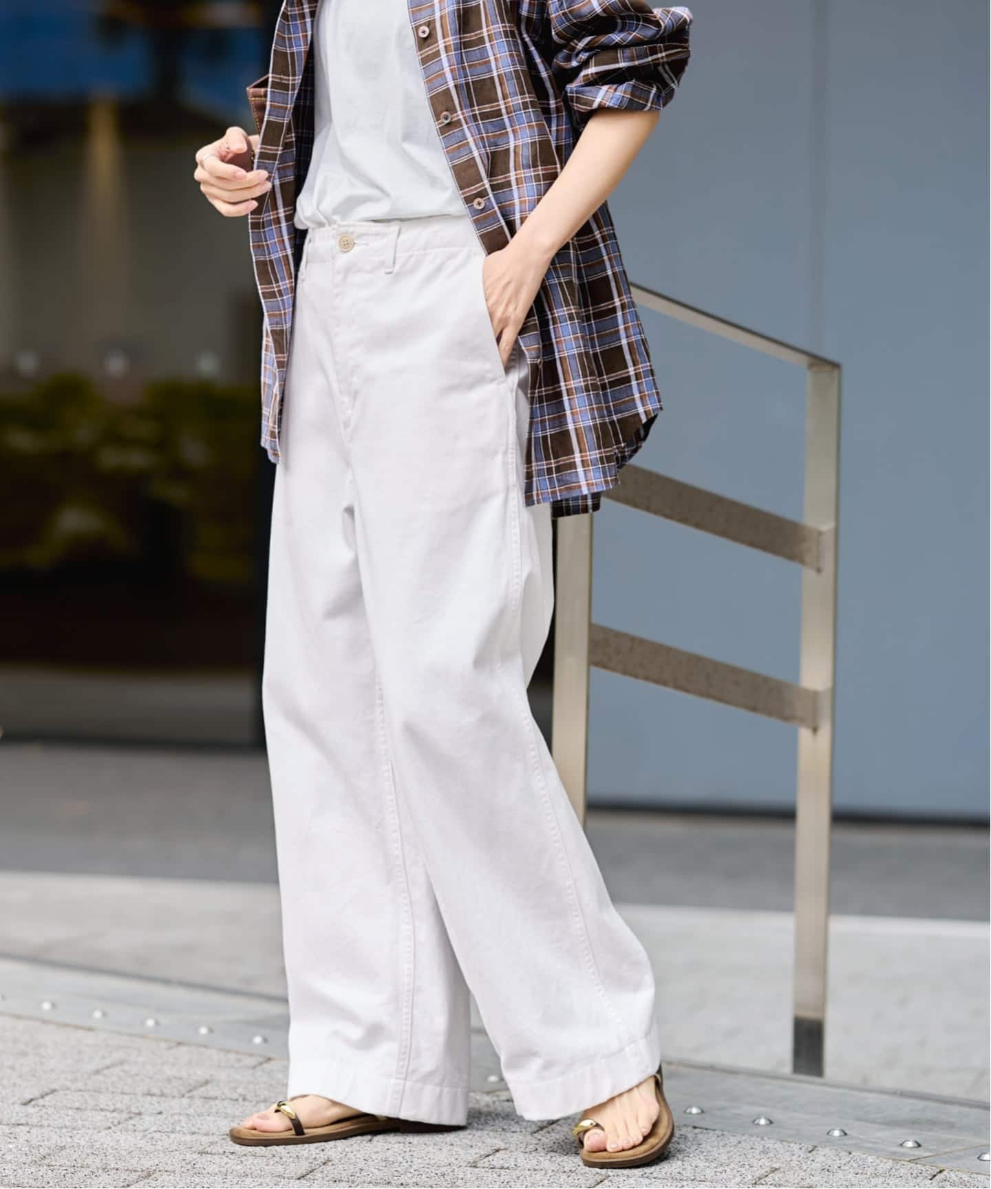 FRAMeWORK｜≪一部カラーWEB限定 / 追加≫OVER SIZED CHINO パンツ 2