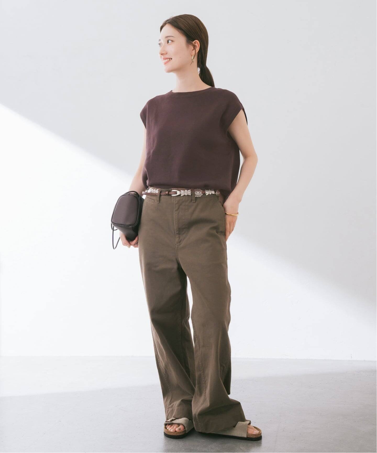 FRAMeWORK｜≪一部カラーWEB限定 / 追加≫OVER SIZED CHINO パンツ 2