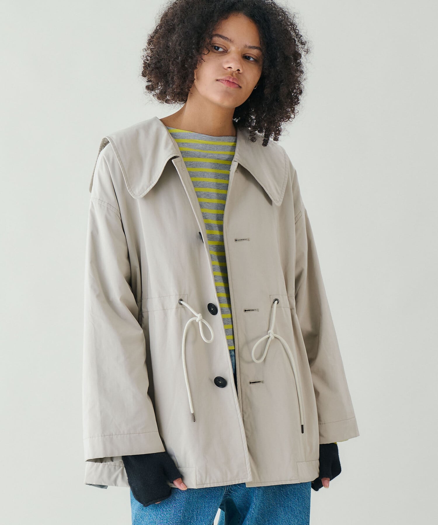 Bshop｜ORCIVAL | 中綿 ビッグカラーブルゾン WOMEN | Rakuten Fashion