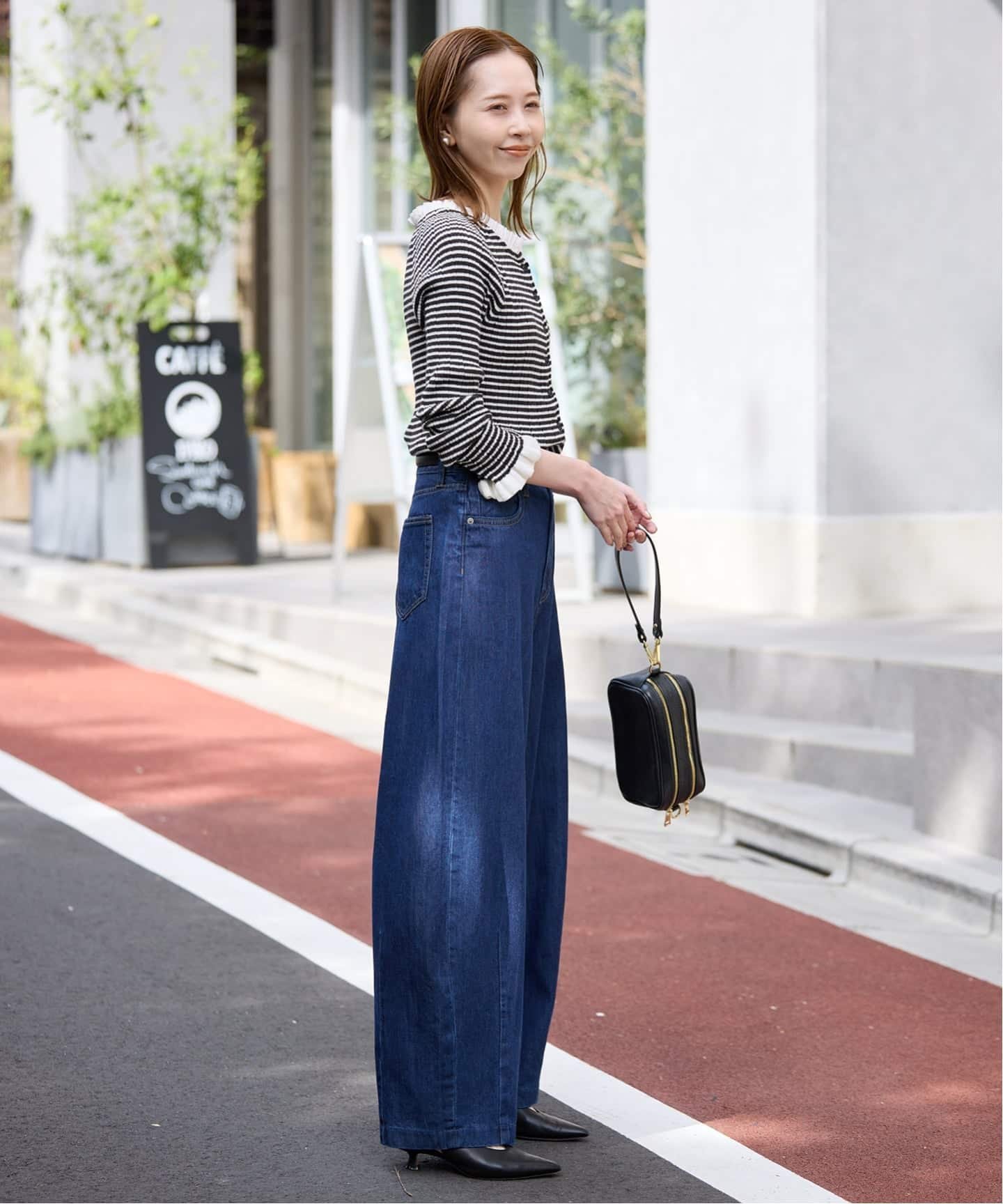 SLOBE IENA｜《追加3》tyn.TGOR/トゴール フリルカーディガン J0102