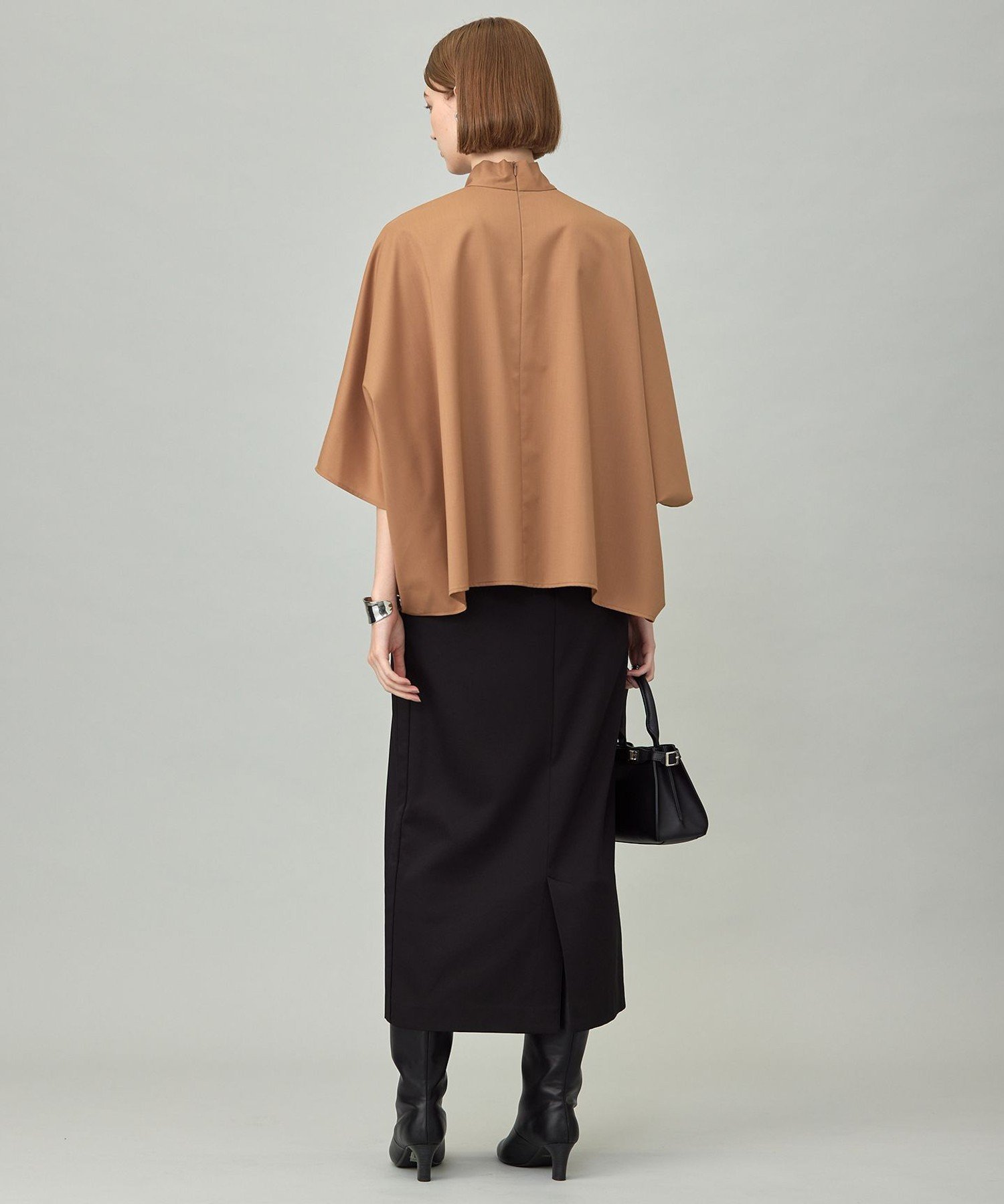 ICB｜【洗える】T/Wブロード ボウタイブラウス | Rakuten Fashion(楽天