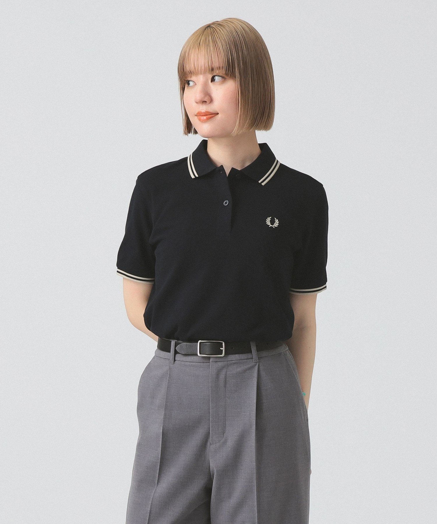 BEAMS WOMEN｜FRED PERRY / The Twin Tipped Fred Perry Shirt
