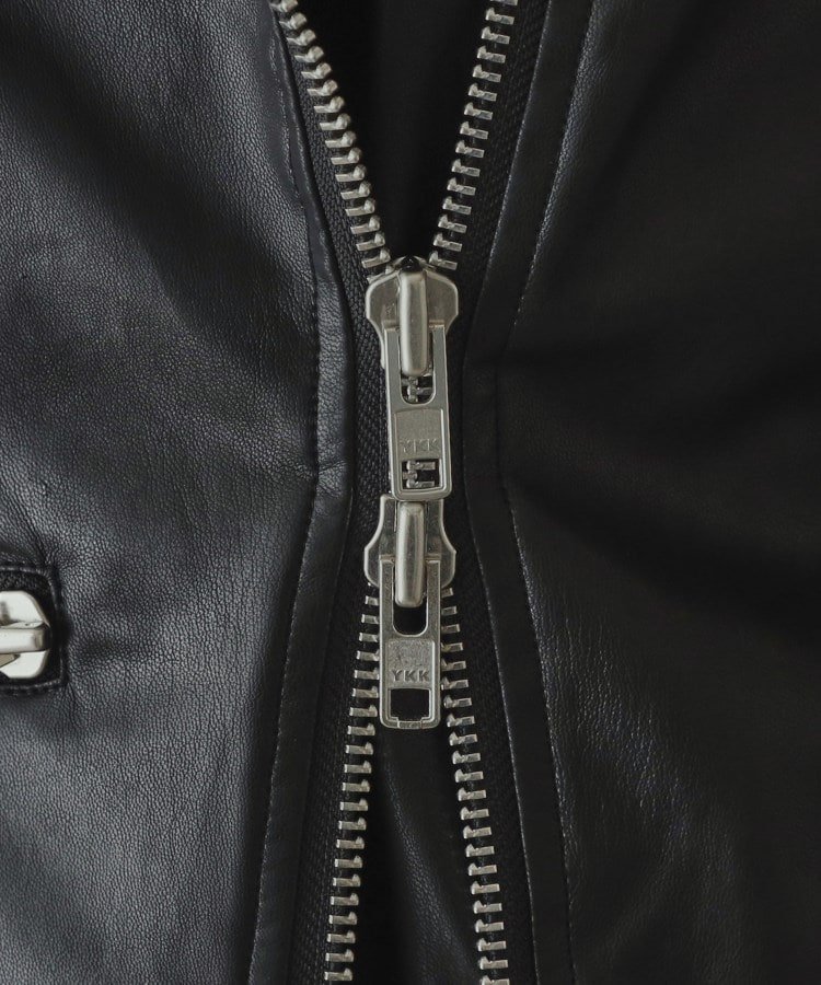 OPAQUE.CLIP｜【大草直子さんコラボ】ショート丈ライダースジャケット