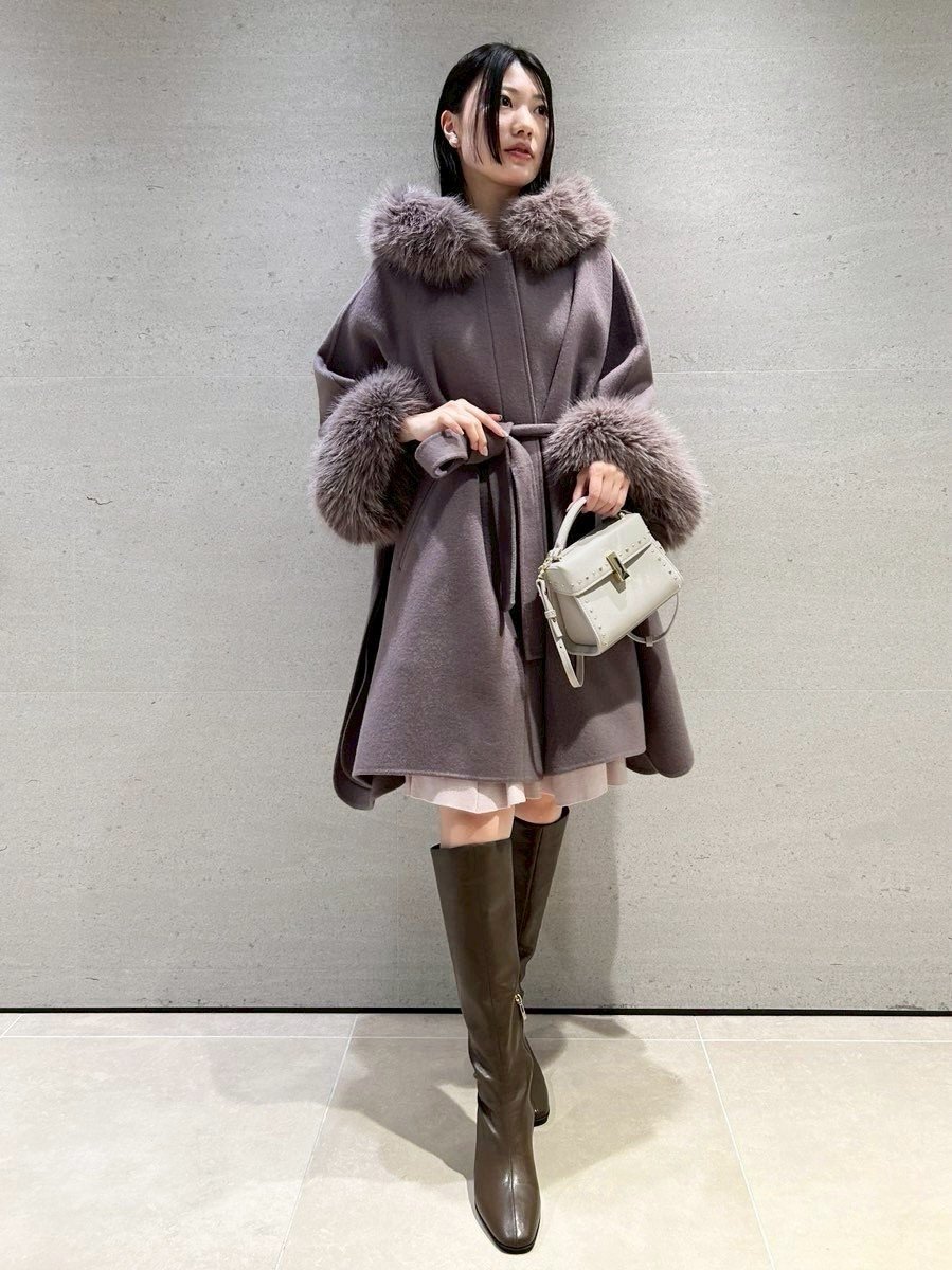 CELFORD｜ファーポンチョコート | Rakuten Fashion(楽天ファッション