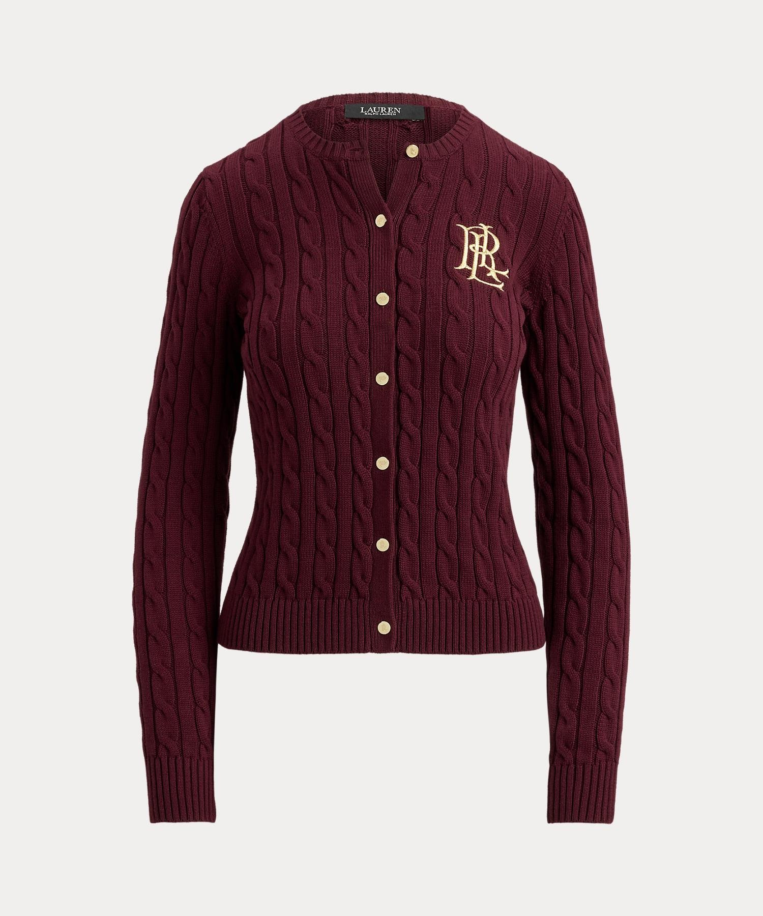 RALPH LAUREN｜ケーブルニット コットン カーディガン | Rakuten