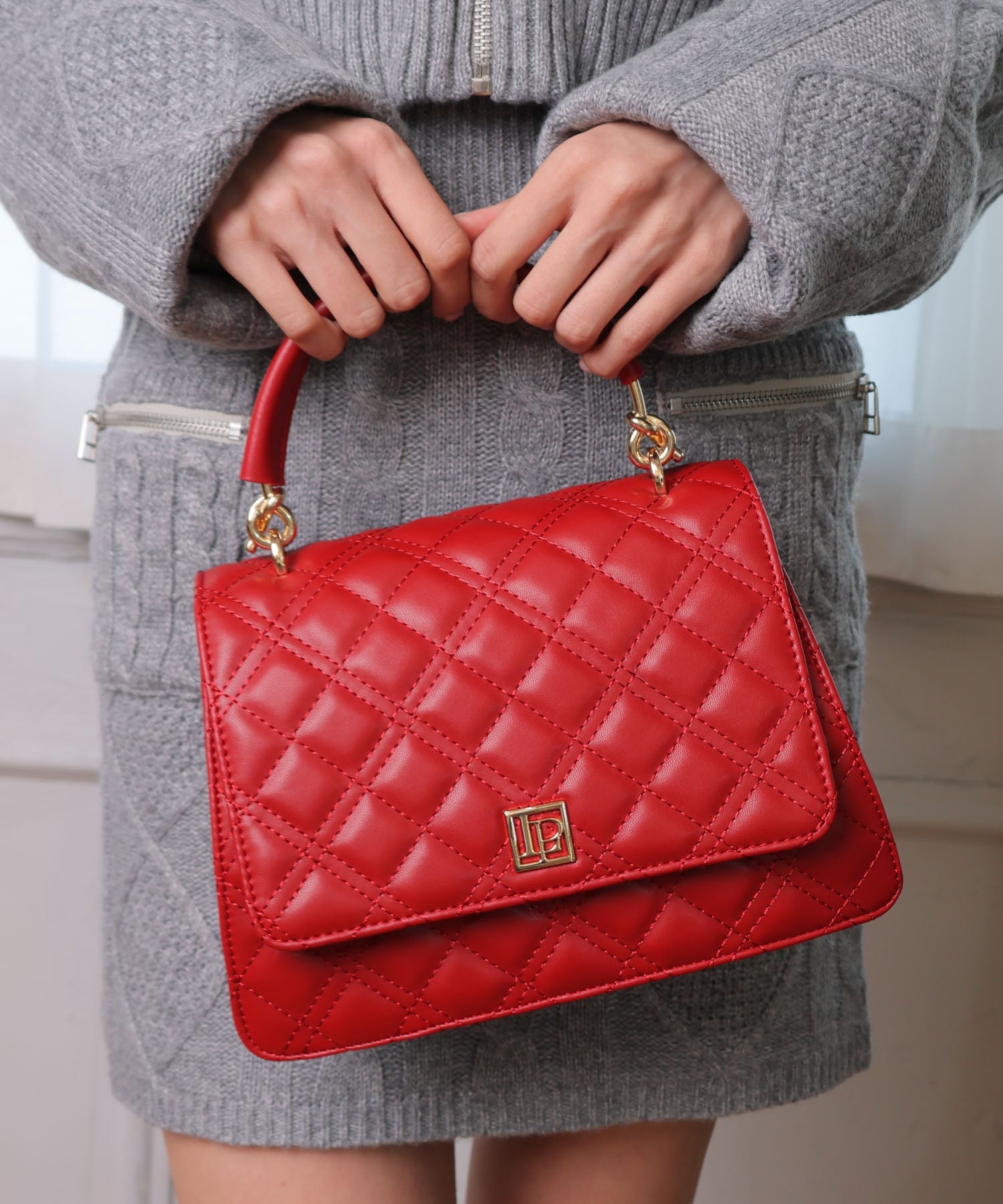 LIP SERVICE｜LIP SERVICE/(W)キルティングトートバッグ | Rakuten