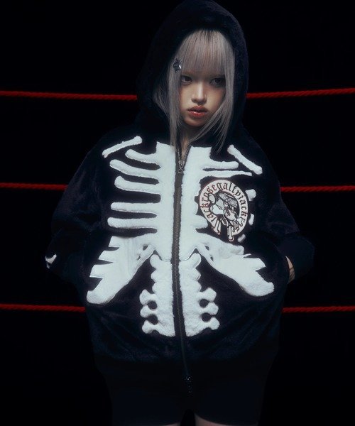 JACKROSE｜【VANSON×GALFY×JACKROSE】炎犬Long Sleeve Tee(MENS