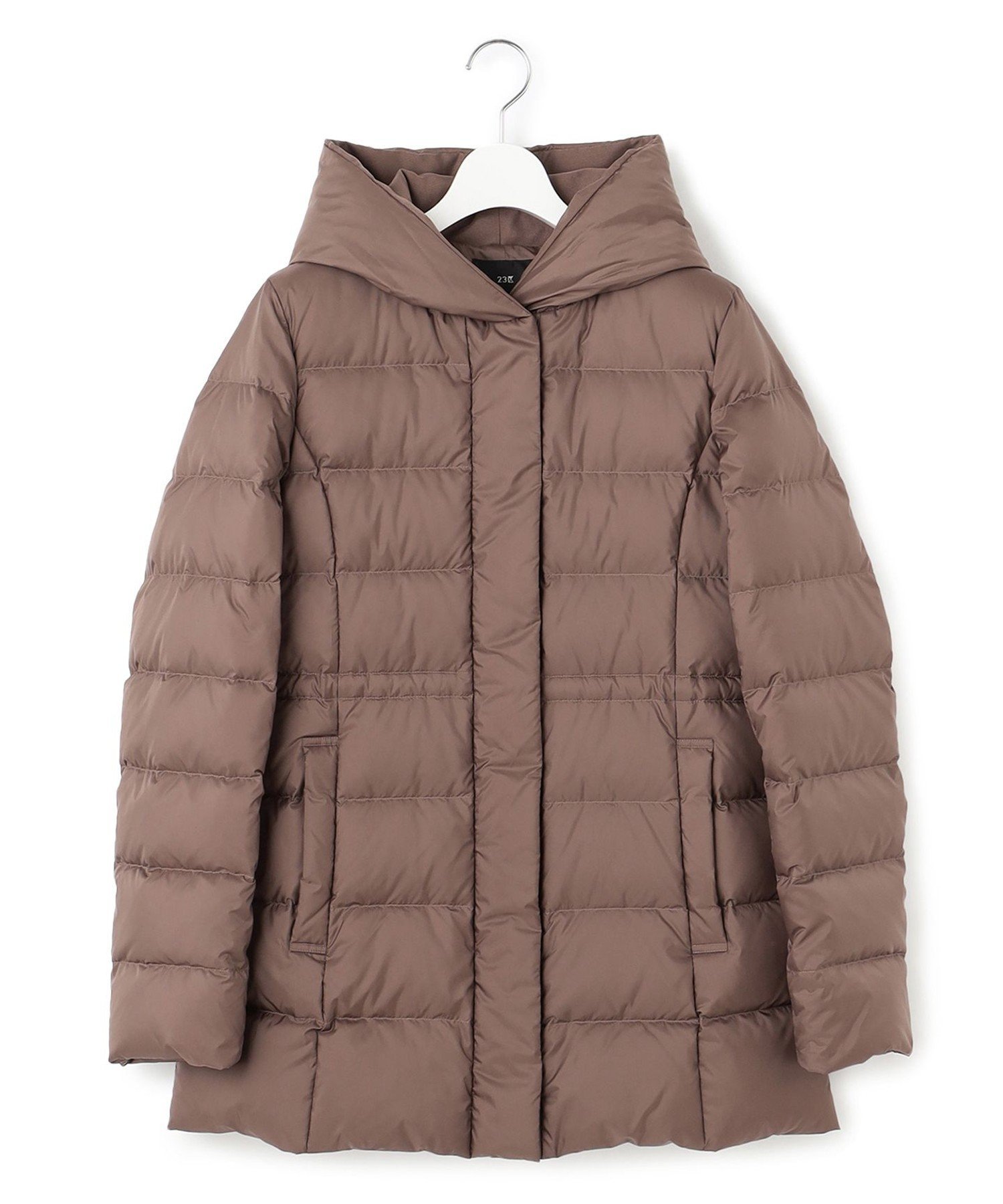 23区｜【VERY掲載/新色追加】シレータフタ ミドル丈 ダウンコート