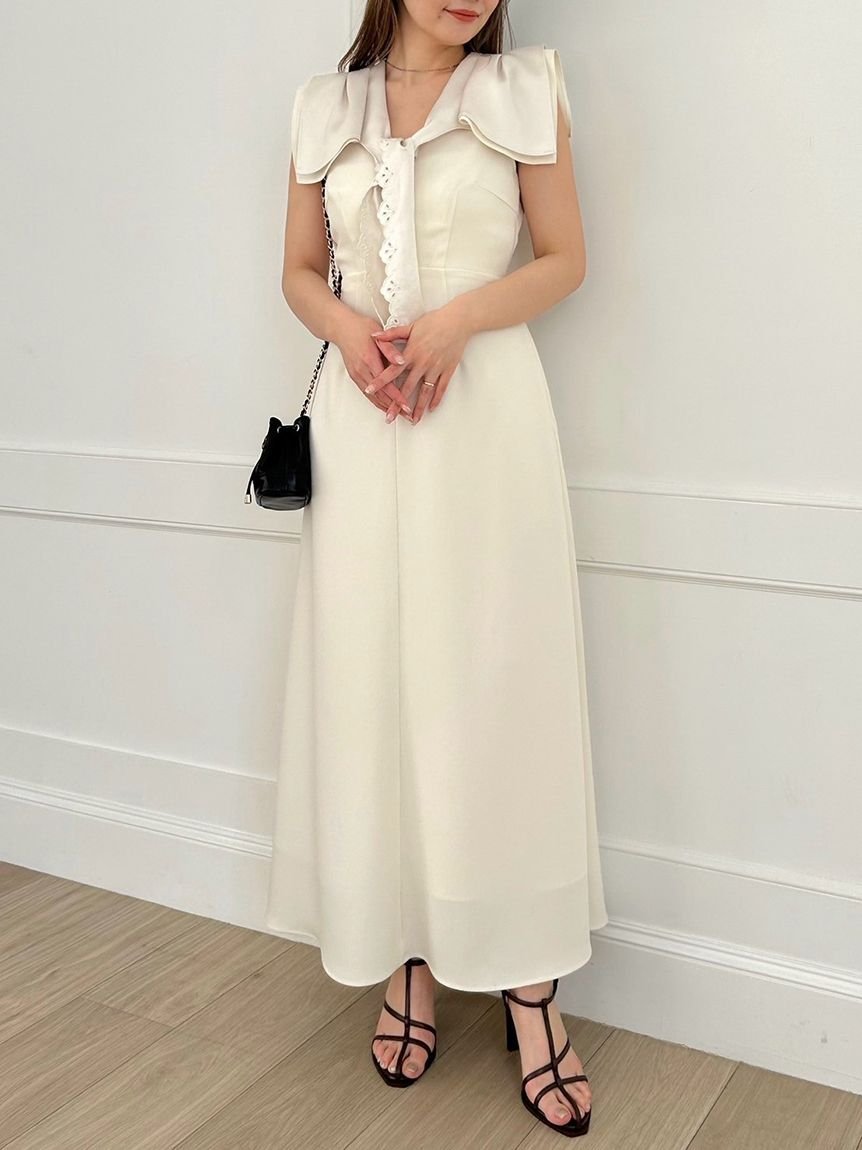 SNIDEL｜【00サイズあり】セーラースカーフワンピース | Rakuten