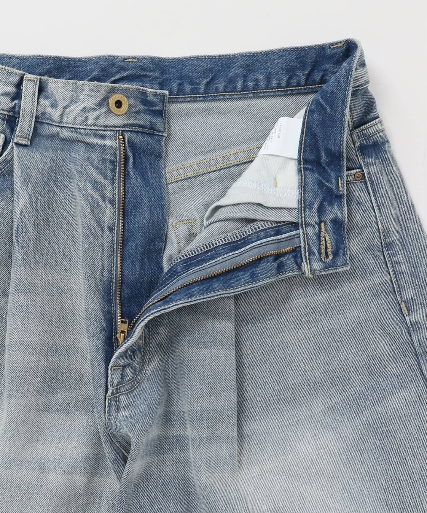 Spick & Span｜《WEB限定 / 追加2予約》5 1/2 TUCKBARREL DENIM