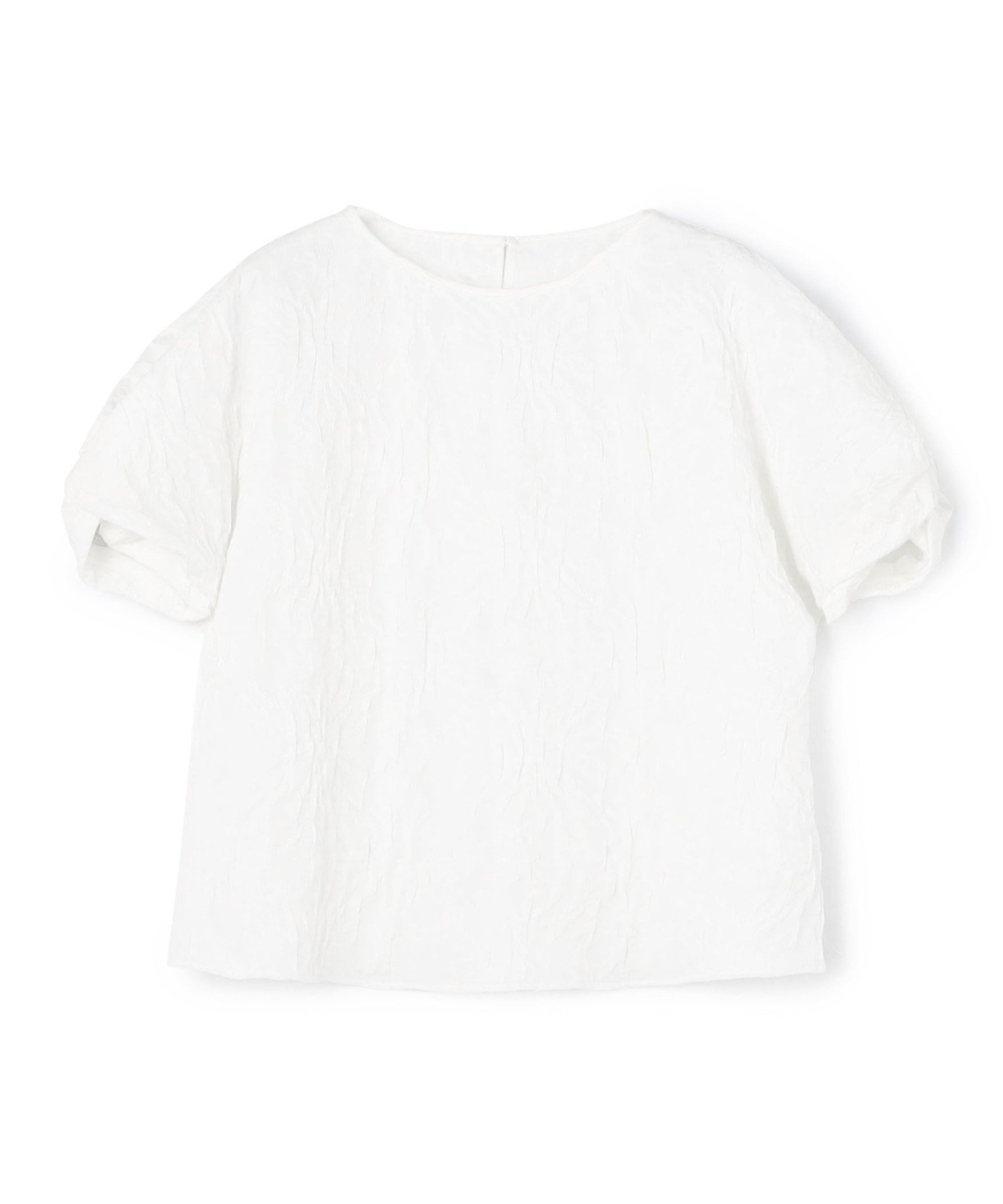 TOMORROWLAND｜フラワージャカード ツイストスリーブブラウス