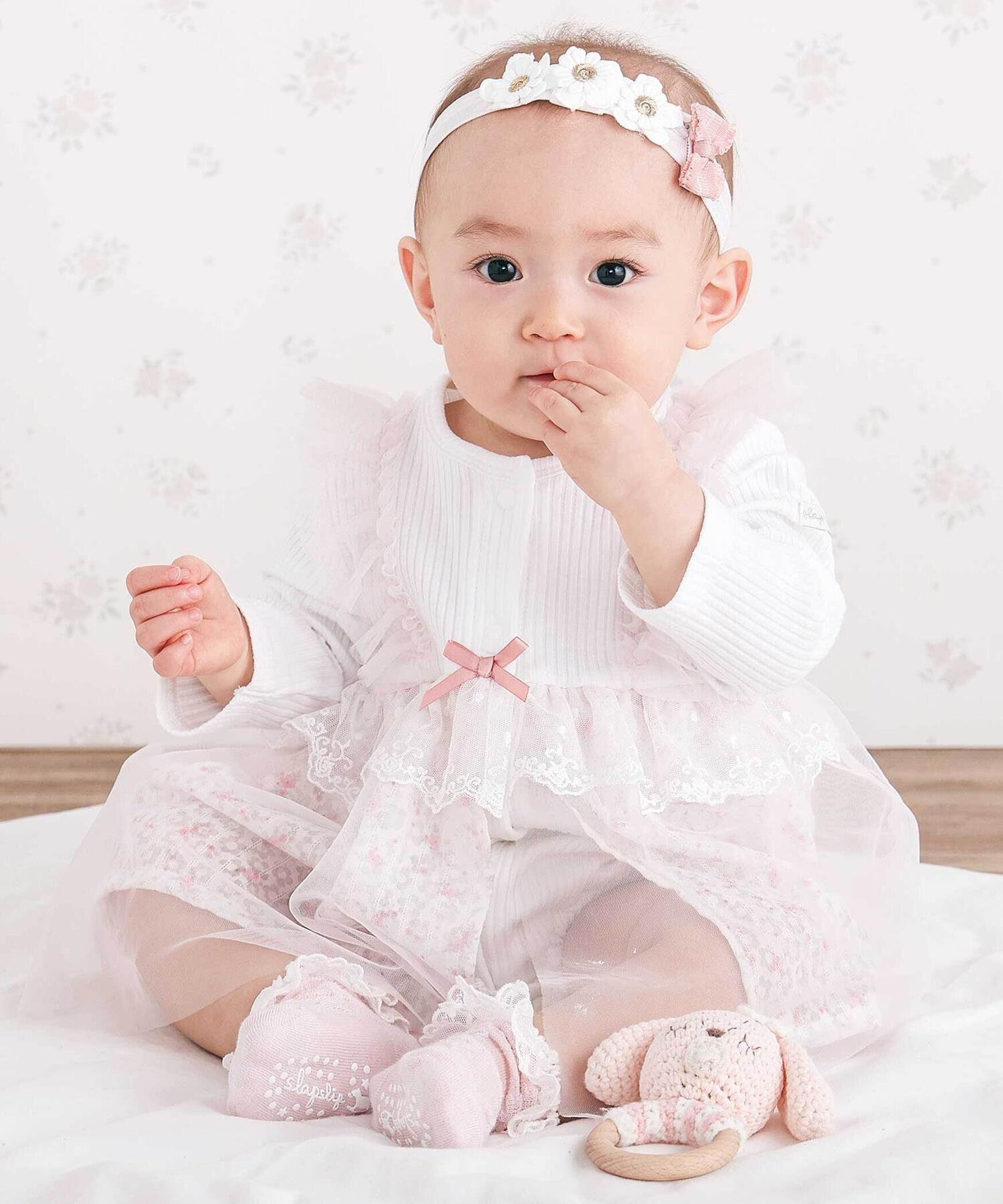 楽天市場】花柄 ロンパース（ブランドベベ）（キッズ・ベビー