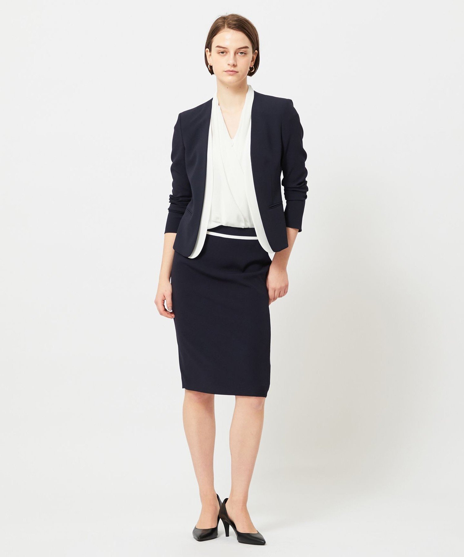 BEIGE,｜CINDY / ダブルカラージャケット | Rakuten Fashion(楽天