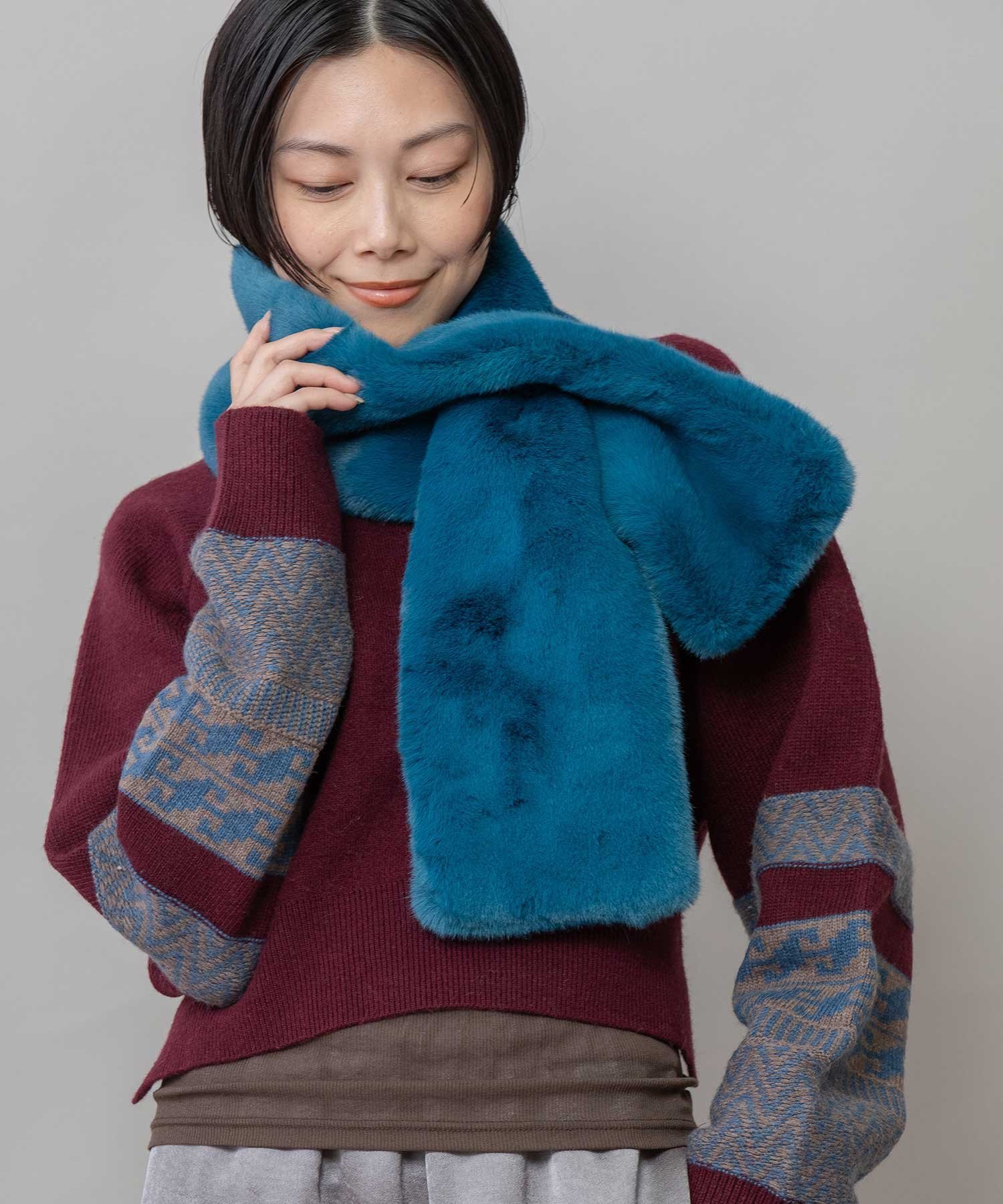 Munich｜フェイクファーマフラー | Rakuten Fashion(楽天ファッション