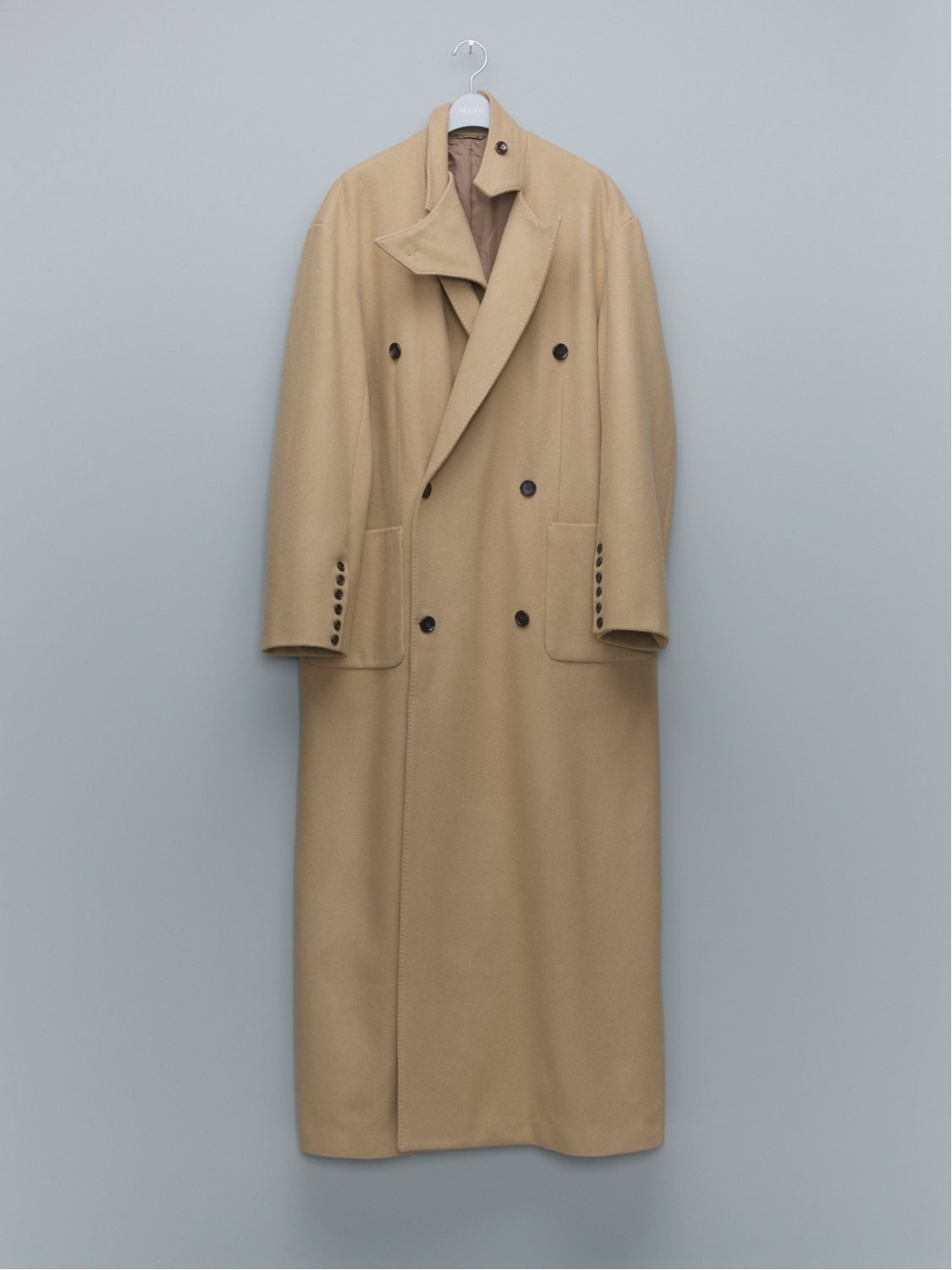 MASU 24AW BAT COLLAR OVERCOAT サイズ44 MASU 24AW BAT COLLAR OVERCOAT サイズ44 MASU(エムエーエスユー)のBAT