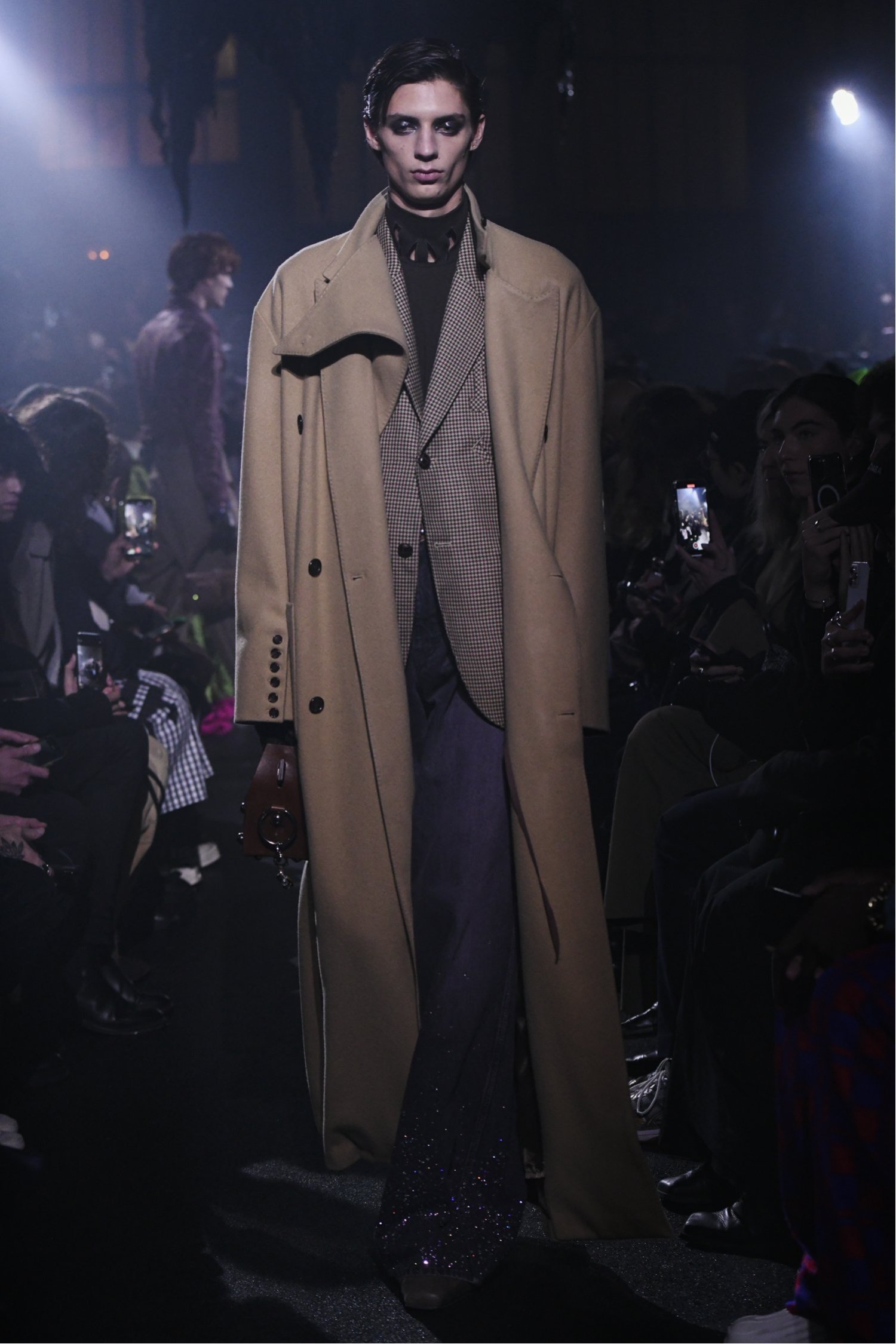 MASU コート MASU(エムエーエスユー)のCLOVER ZIP-UP COAT BLACKの通販｜PALETTE