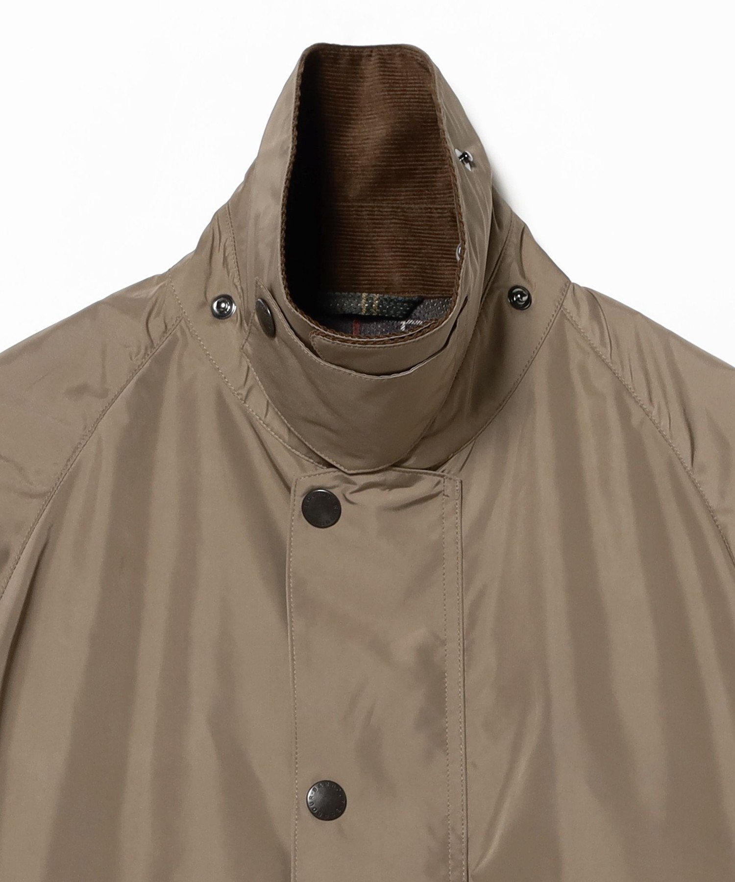 BEAMS MEN｜【別注】Barbour / TRANSPORT ポリエステル メモリーツイル