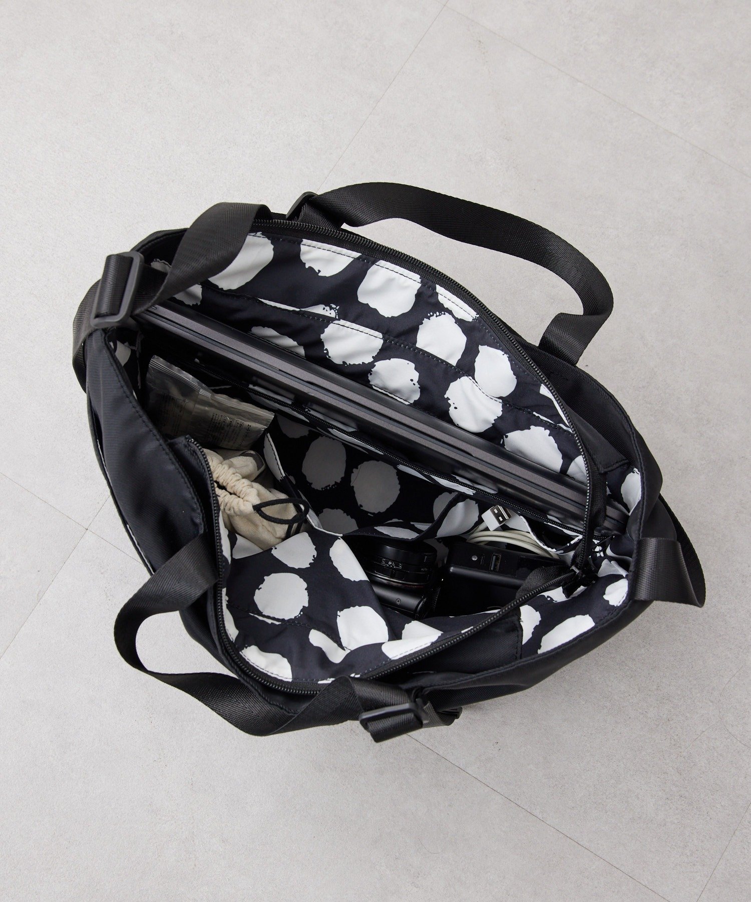 ear PAPILLONNER｜《ouchi企画》アジャスタートートバッグ横型