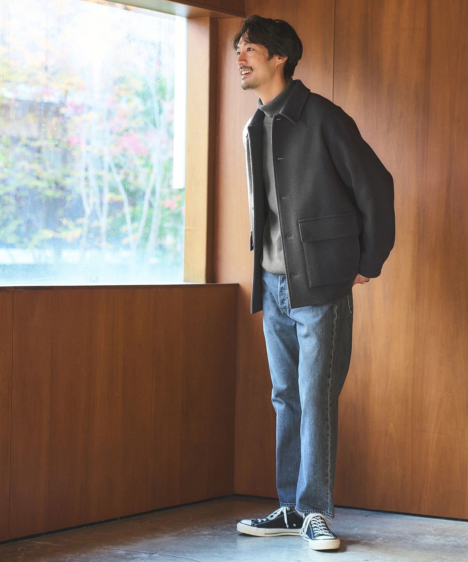 UNITED ARROWS green label relaxing｜SENTDALE WOOL カバーオール