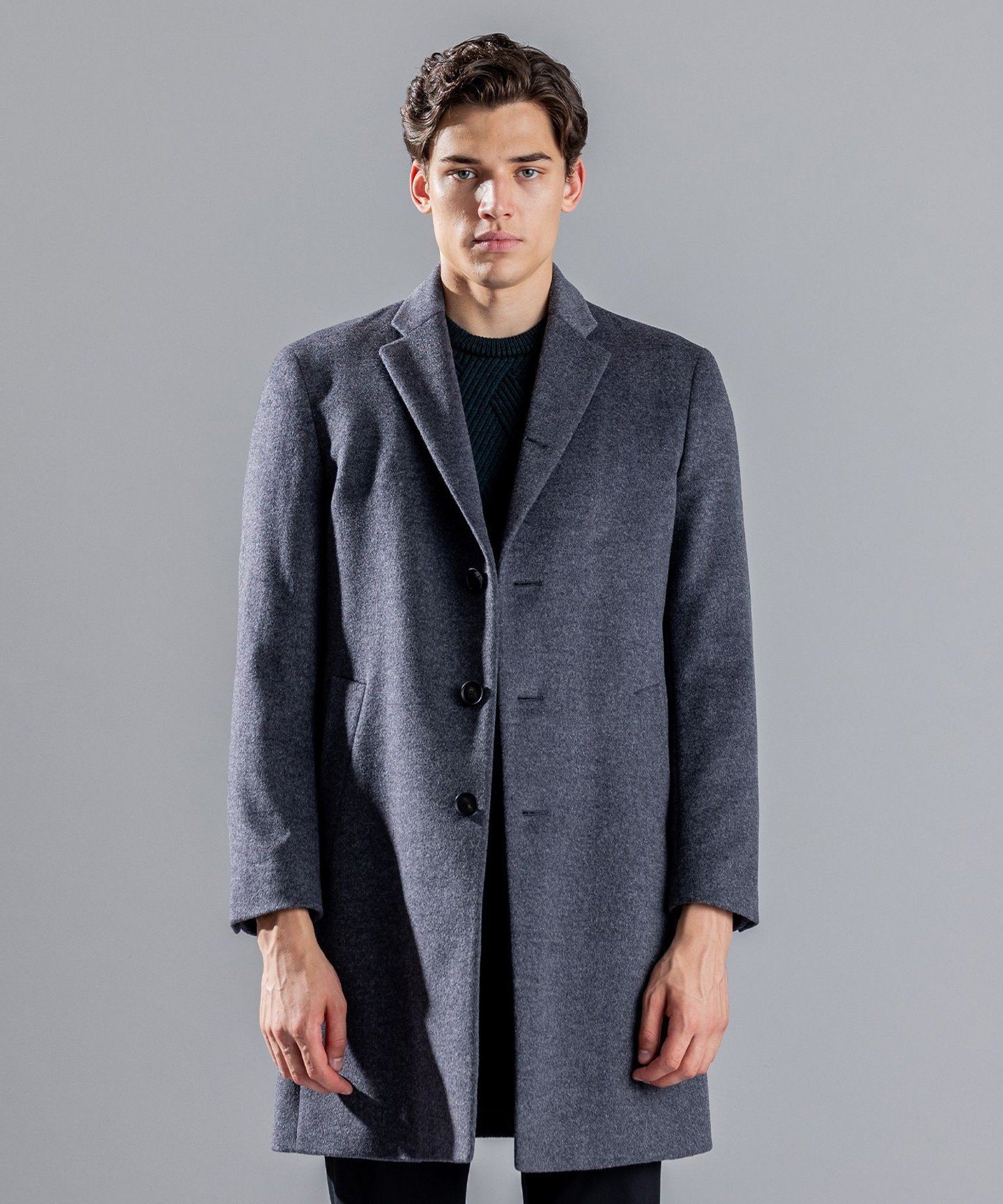 JOSEPH HOMME｜グロッシーウール チェスターコート | Rakuten Fashion