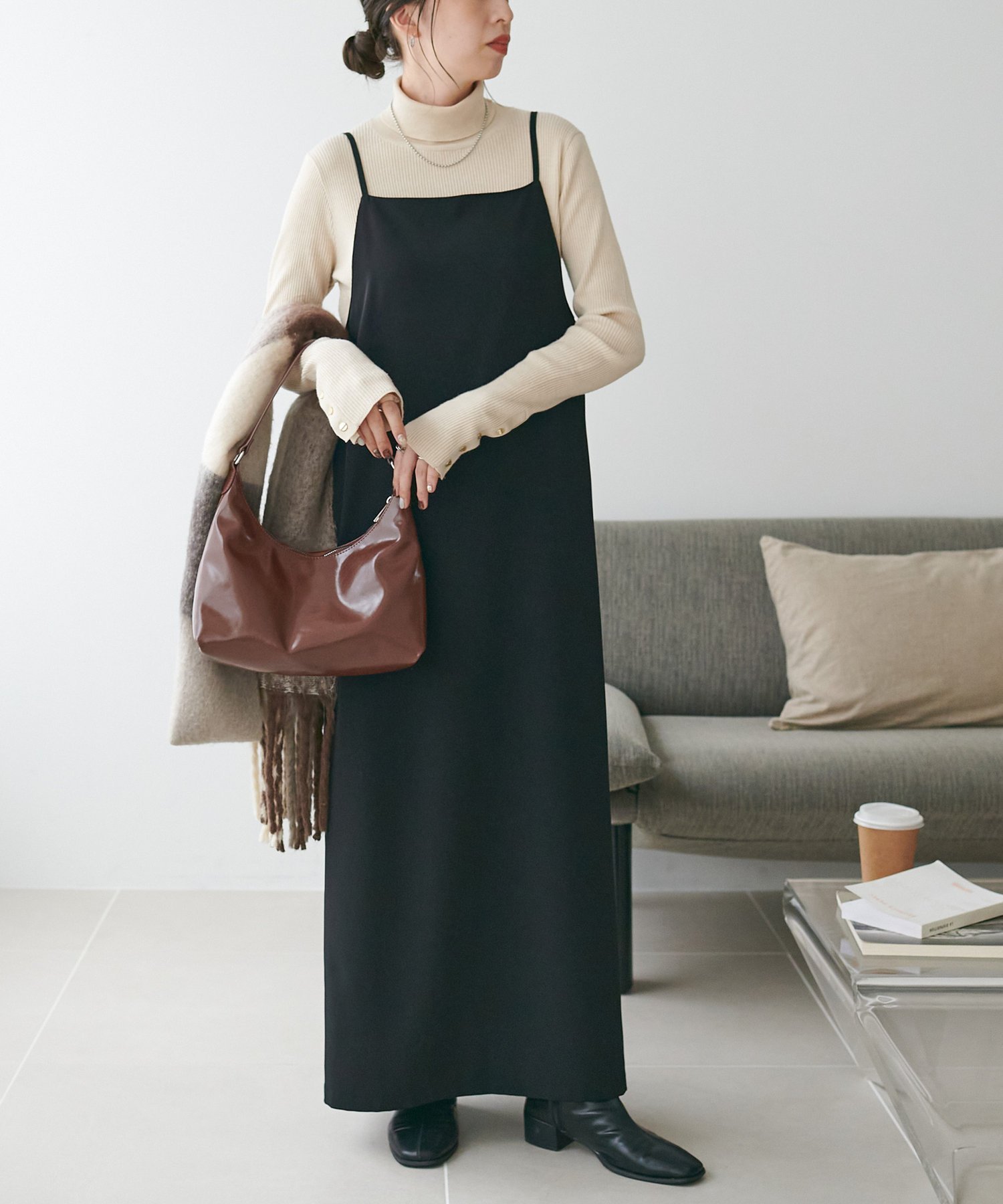 Discoat｜【新色追加!/ベストセラー】マキシキャミワンピース《WEB限定