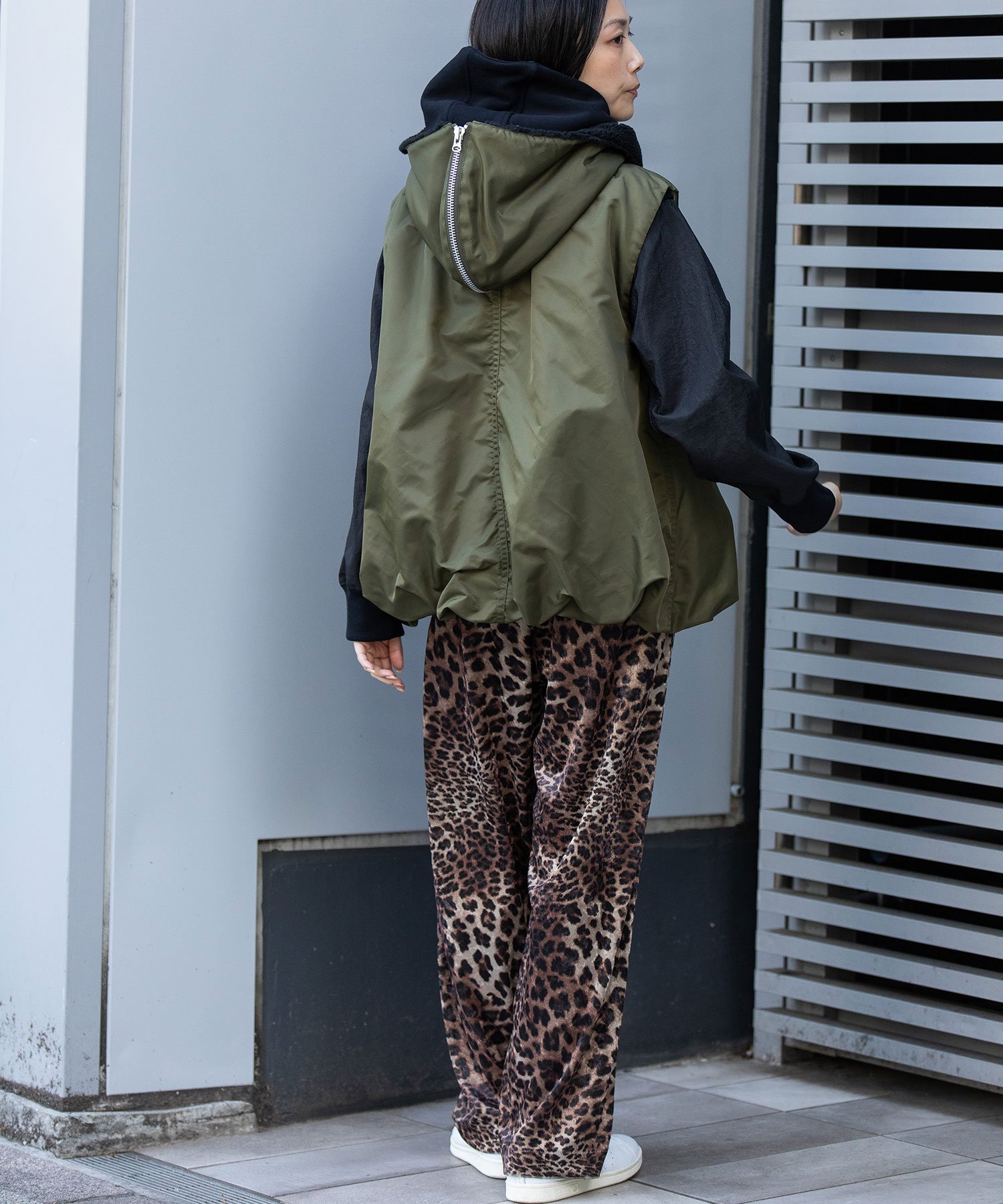 Munich｜ナイロンツイル*シープボアバルーンフライトベスト | Rakuten