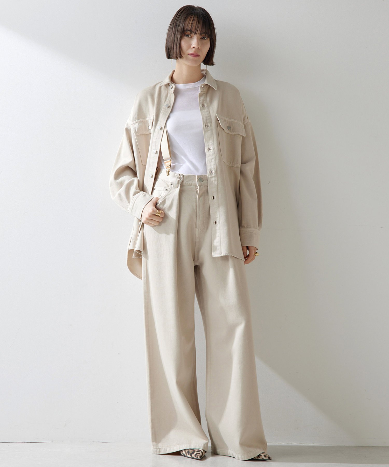 Whim Gazette｜ドロップデニムシャツ | Rakuten Fashion(楽天